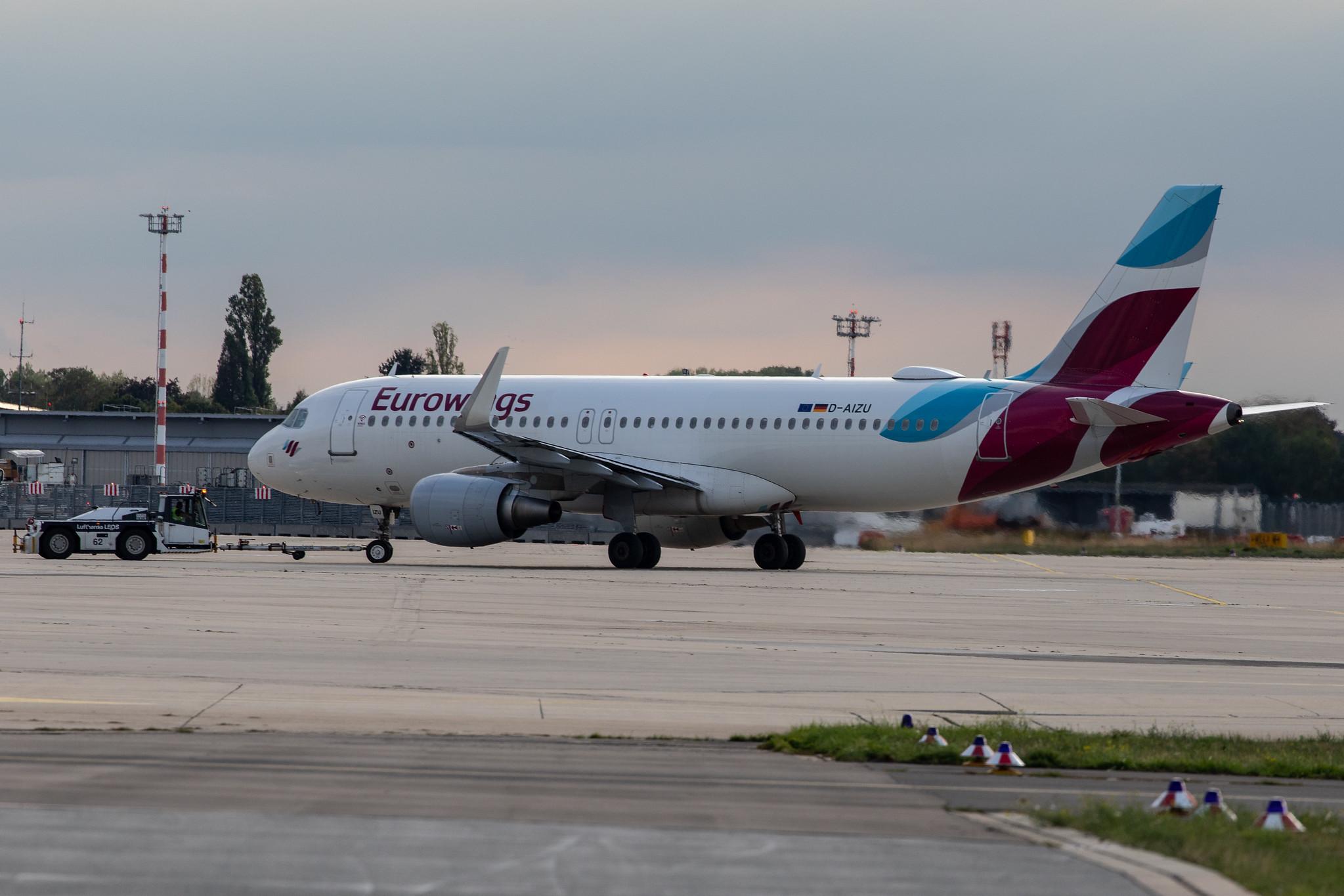 Düsseldorf Airport: Eurowings (EW / EWG) |  Airbus A320-214 A320 | D-AIZU | MSN 5635