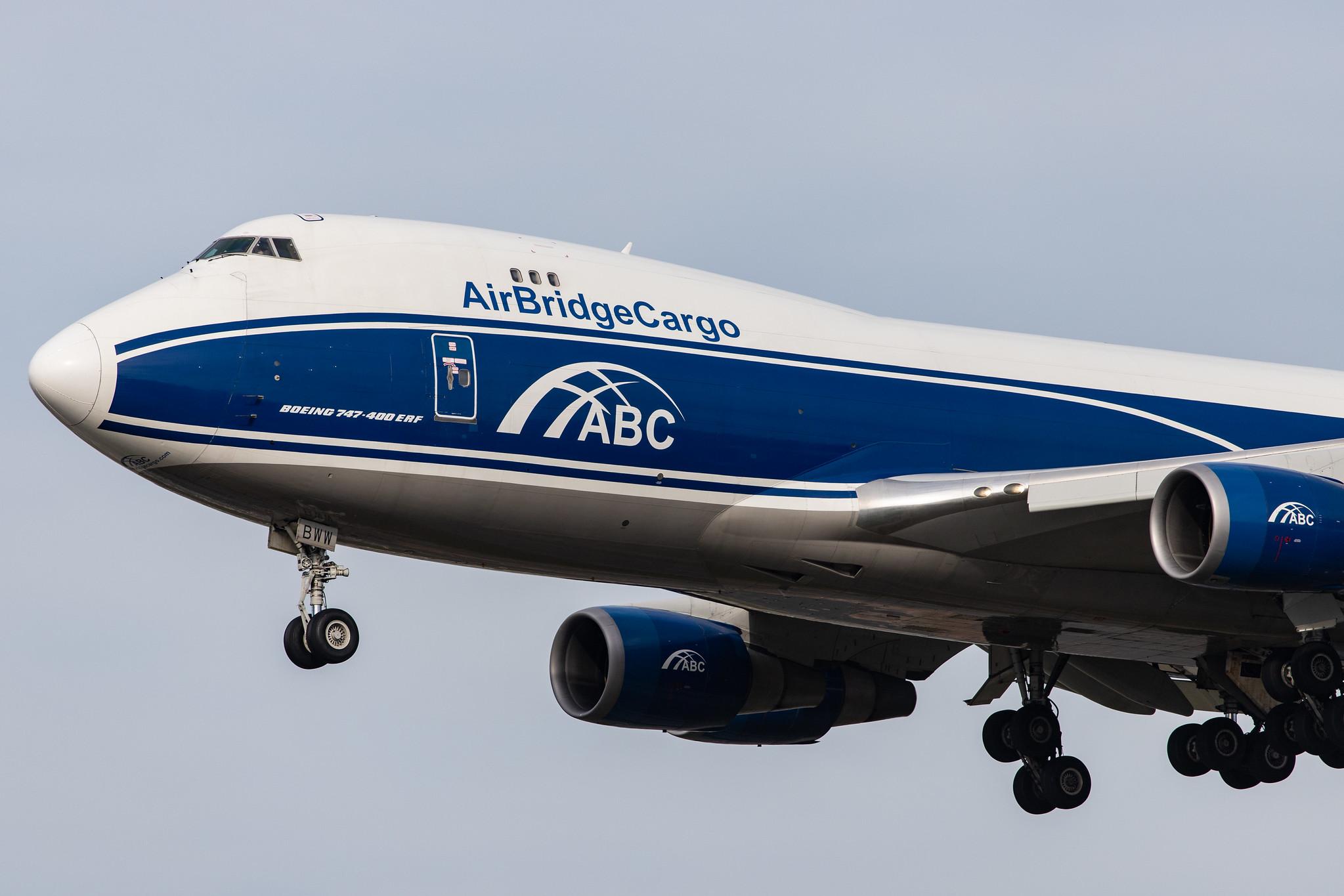 Frankfurt Airport: AirBridgeCargo (RU / ABW) | Operator: AirBridgeCargo Airlines |  Boeing 747-406F(ER) B744 | VQ-BWW | MSN 35233