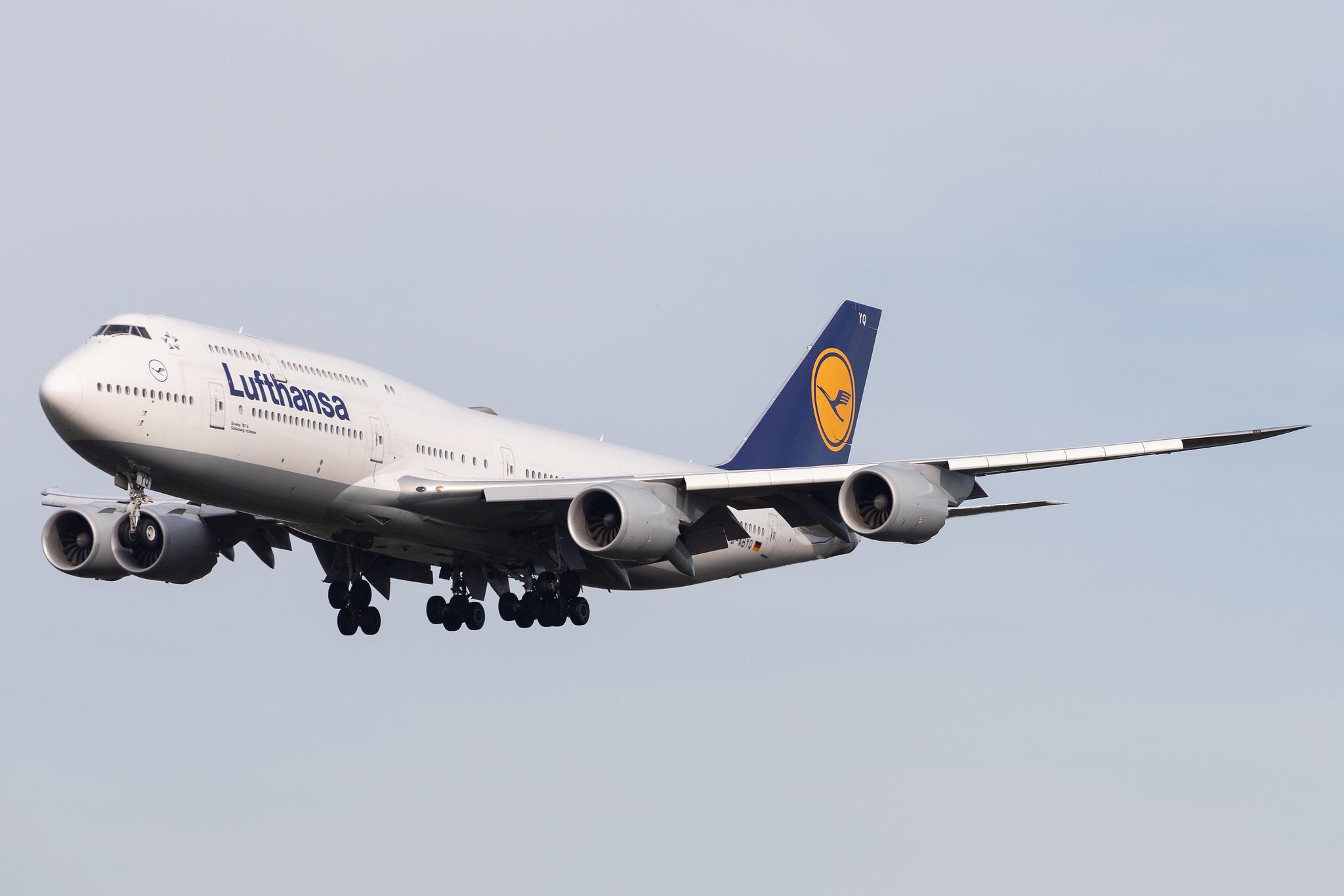 Frankfurt Airport: Lufthansa (LH / DLH) |  Boeing 747-830 B748 | D-ABYQ | MSN 37840