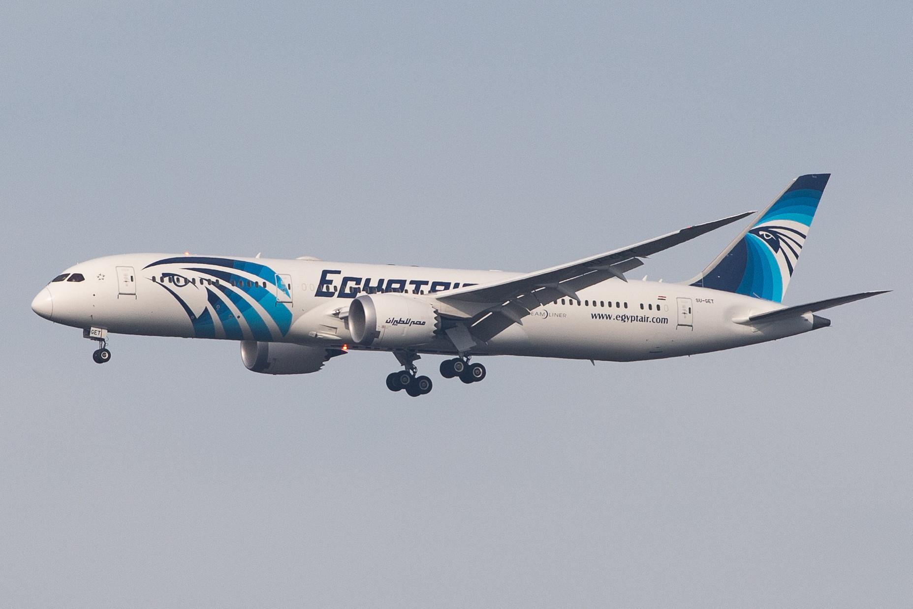 Frankfurt Airport: EgyptAir (MS / MSR) |  Boeing 787-9 Dreamliner B789 | SU-GET | MSN 38801