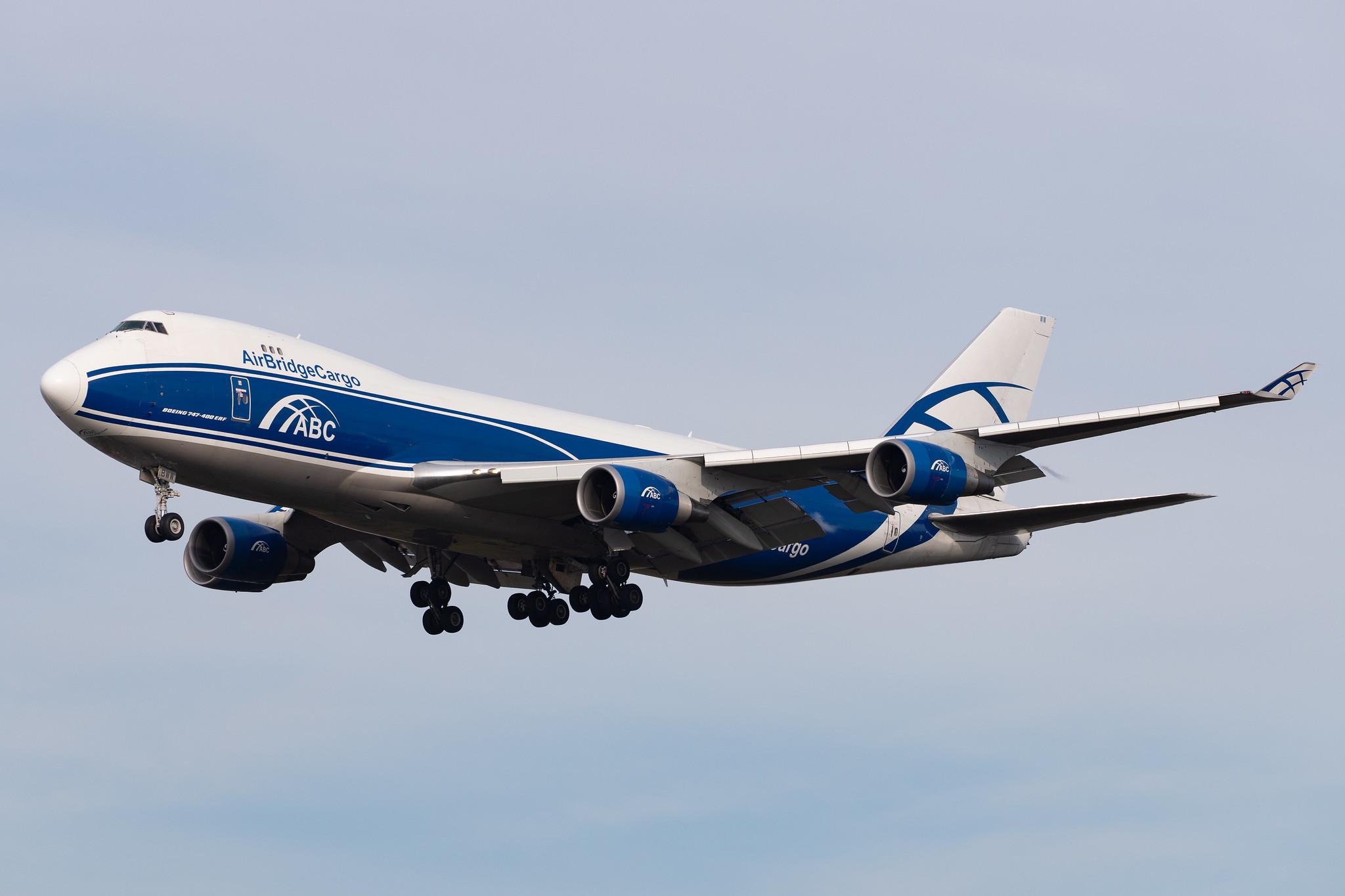 Frankfurt Airport: AirBridgeCargo (RU / ABW) | Operator: AirBridgeCargo Airlines |  Boeing 747-406F(ER) B744 | VQ-BWW | MSN 35233