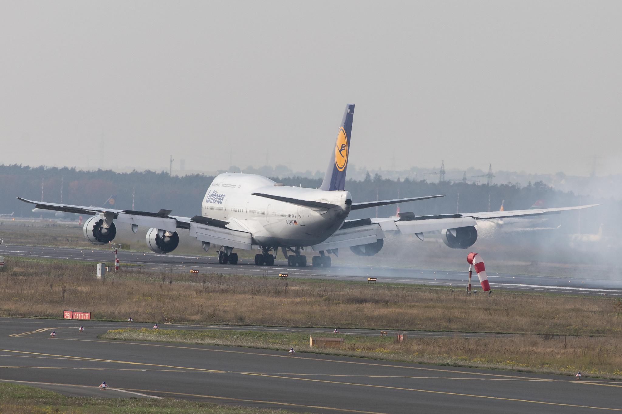 Frankfurt Airport: Lufthansa (LH / DLH) |  Boeing 747-830 B748 | D-ABYQ | MSN 37840