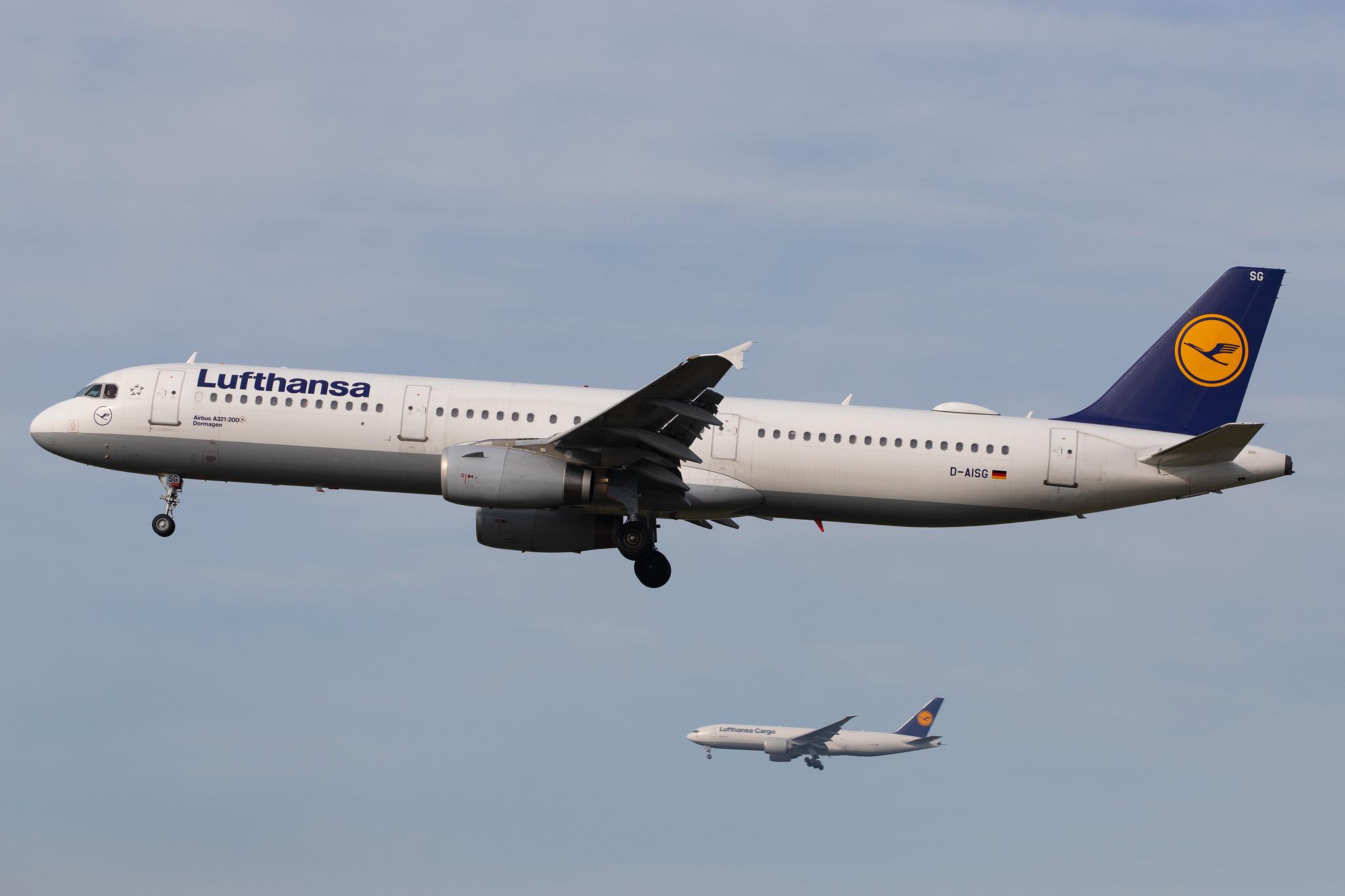 Frankfurt Airport: Lufthansa (LH / DLH) |  Airbus A321-231 A321 | D-AISG | MSN 1273