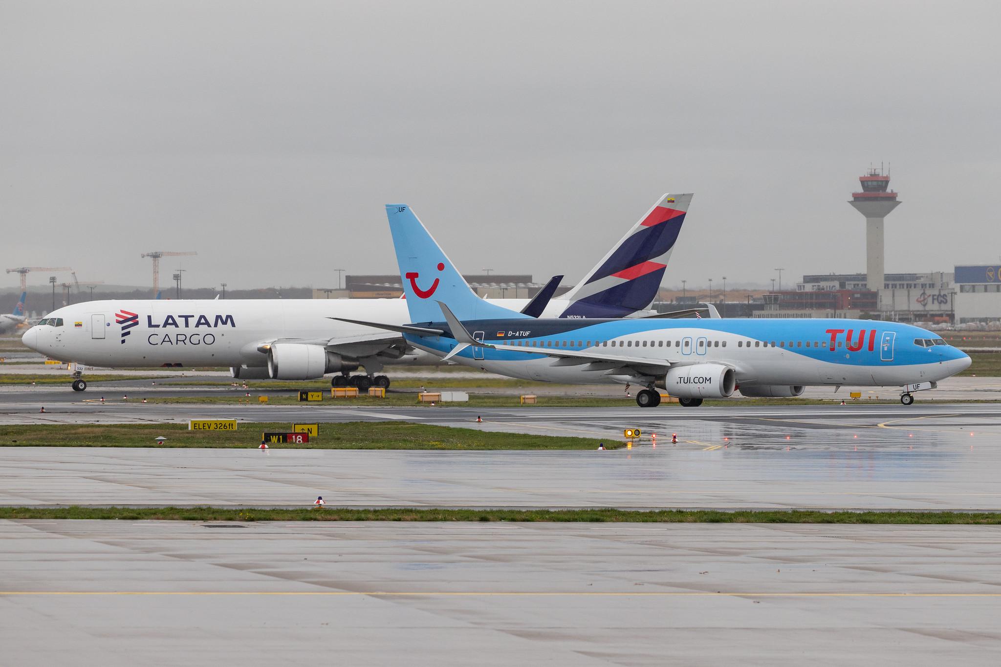 Frankfurt Airport: TUI (X3 / TUI) | Operator: TUI fly |  Boeing 737-8K5 B738 | D-ATUF | MSN 34687
