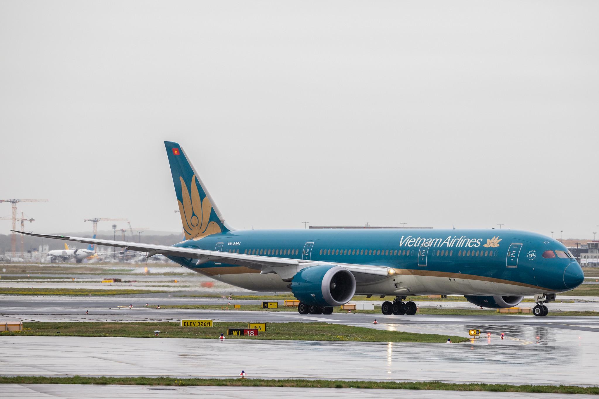Frankfurt Airport: Vietnam Airlines (VN / HVN) |  Boeing 787-9 Dreamliner B789 | VN-A861 | MSN 35151