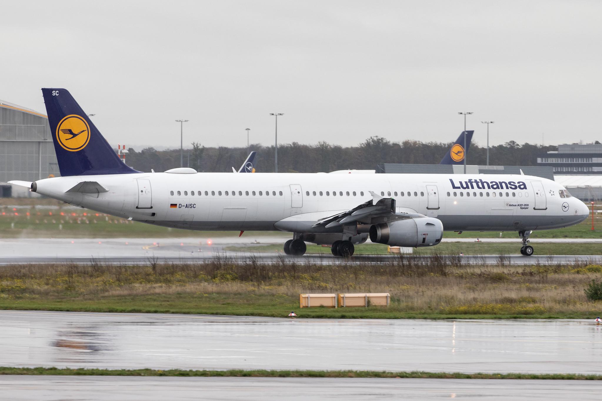 Frankfurt Airport: Lufthansa (LH / DLH) |  Airbus A321-231 A321 | D-AISC | MSN 1161