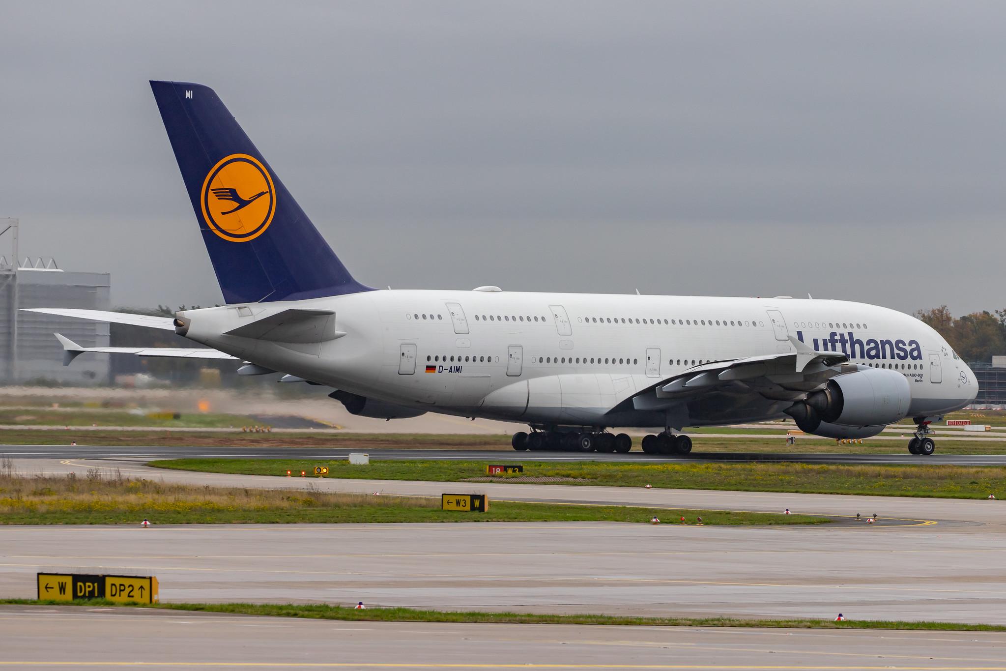 Frankfurt Airport: Lufthansa (LH / DLH) |  Airbus A380-841 A388 | D-AIMI | MSN 072