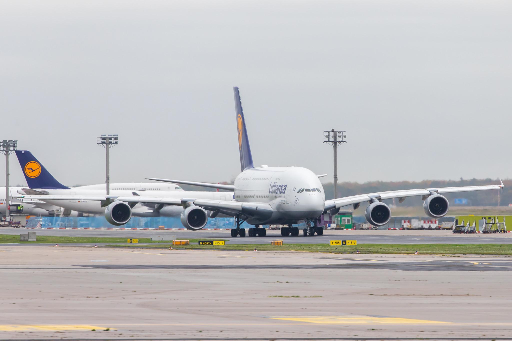 Frankfurt Airport: Lufthansa (LH / DLH) |  Airbus A380-841 A388 | D-AIML | MSN 149