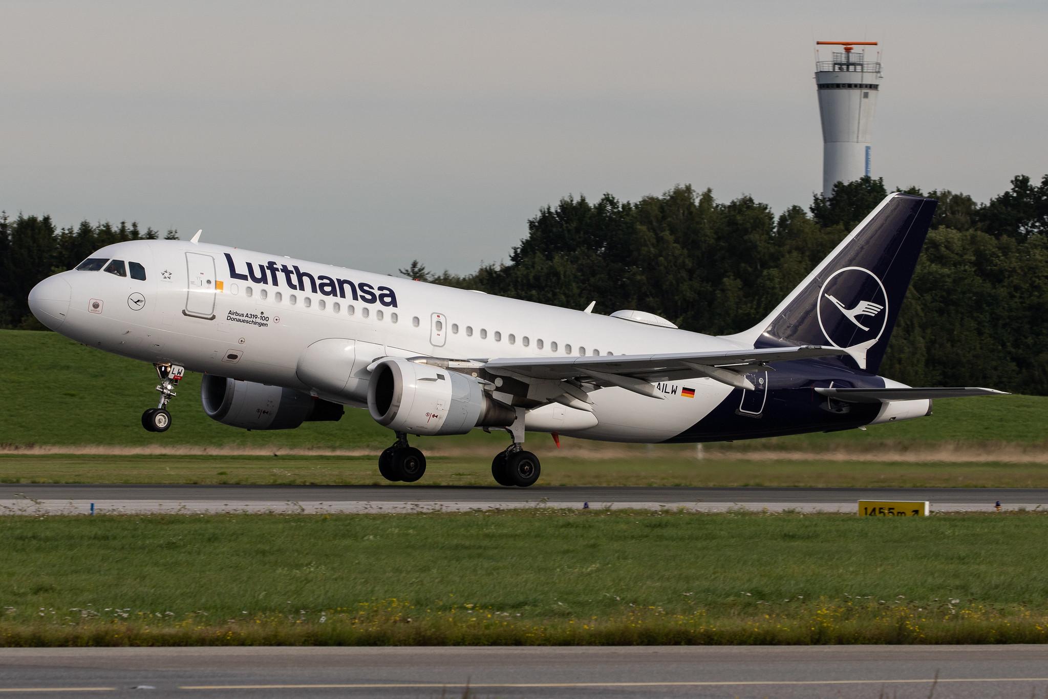 Hamburg Airport: Lufthansa (LH / DLH) |  Airbus A319-114 A319 | D-AILW | MSN 0853