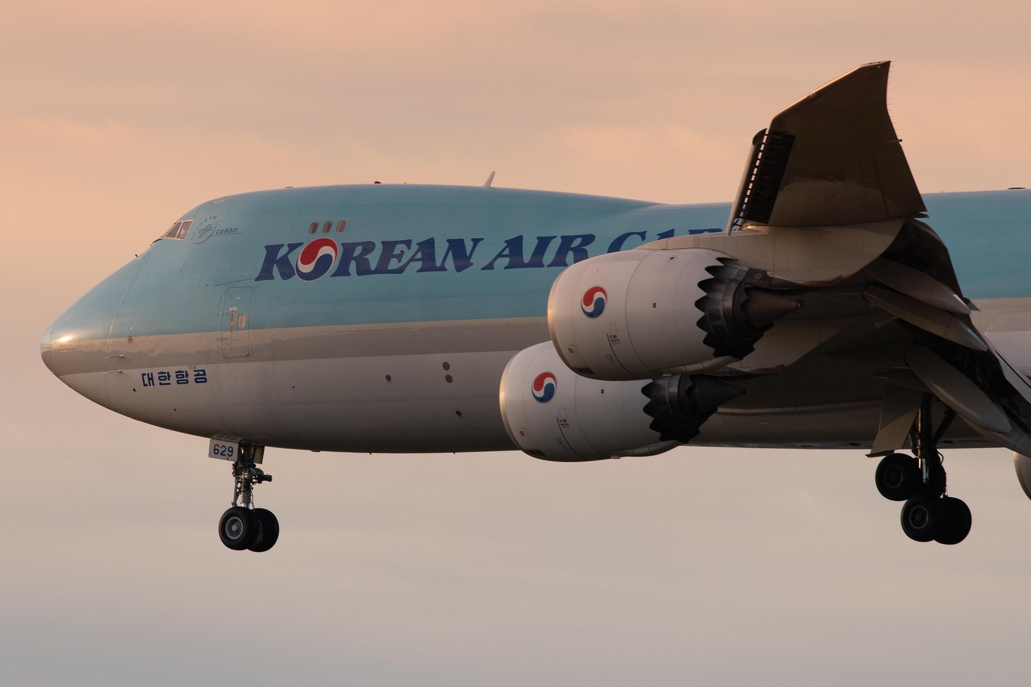 Frankfurt Airport: Korean Air Cargo (KE / KAL) | Operator: Korean Air |  Boeing 747-8B5(F) B748 | HL7629 | MSN 37657