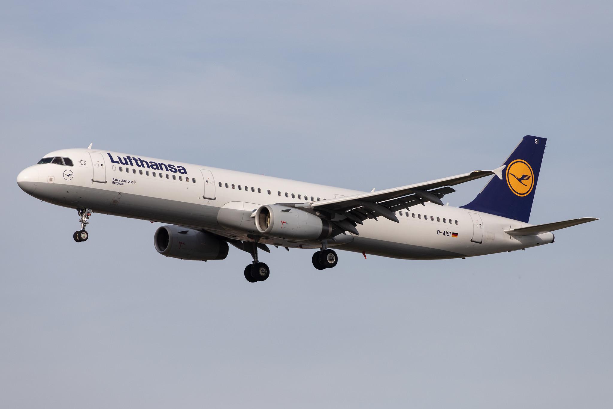 Frankfurt Airport: Lufthansa (LH / DLH) |  Airbus A321-231 A321 | D-AISI | MSN 3339