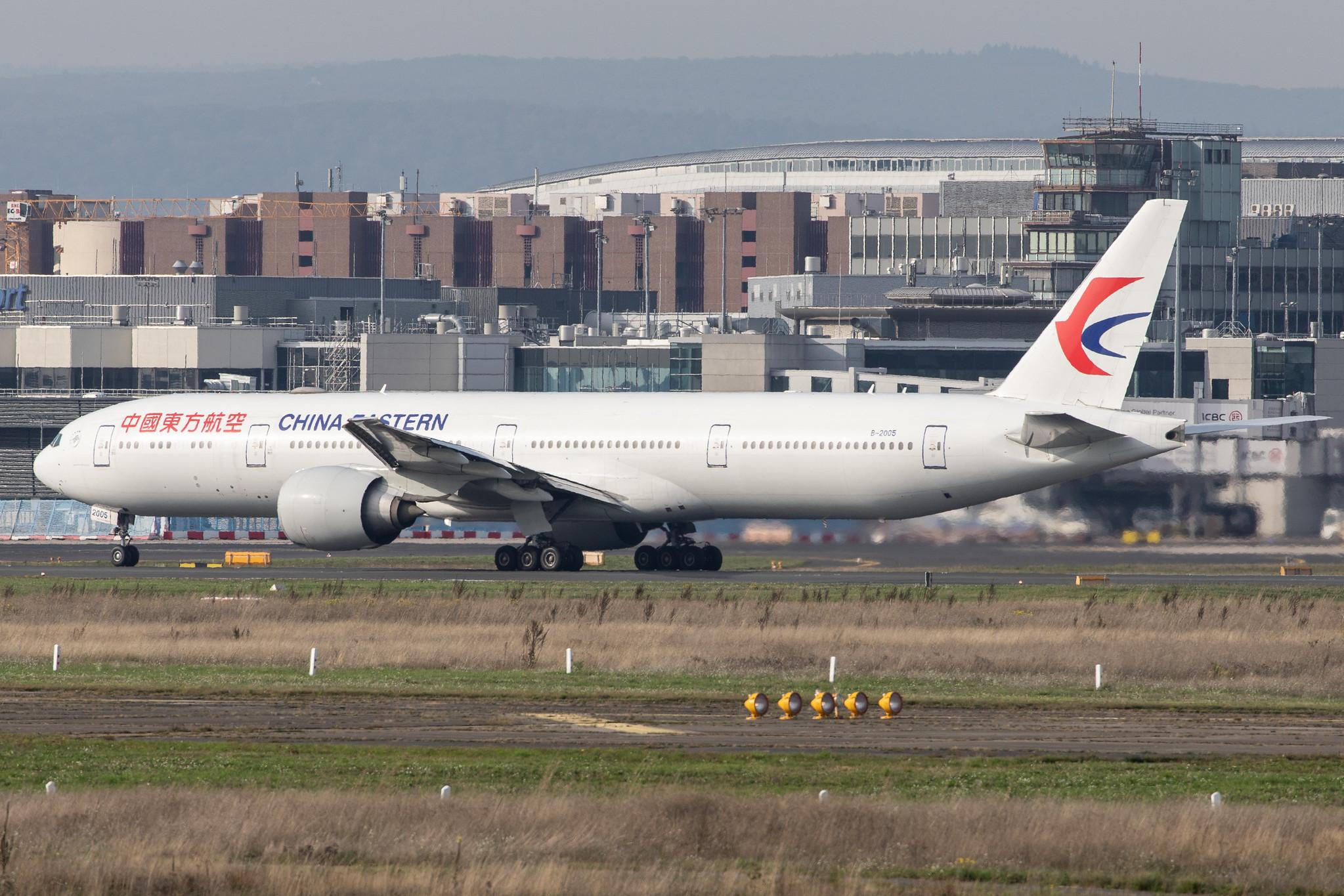 Frankfurt Airport: China Eastern Airlines (MU / CES) |  Boeing 777-39P(ER) B77W | B-2005 | MSN 43271