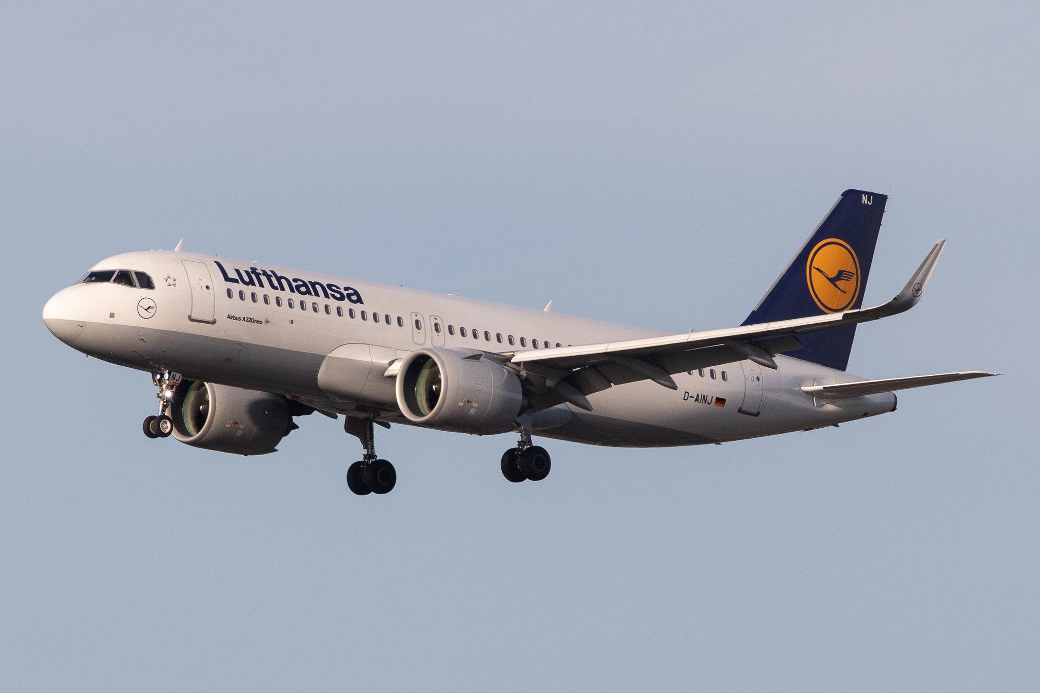 Frankfurt Airport: Lufthansa (LH / DLH) |  Airbus A320-271N A20N | D-AINJ | MSN 7735
