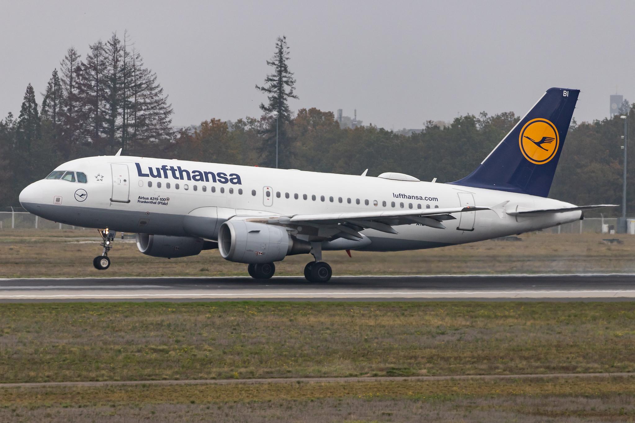 Frankfurt Airport: Lufthansa (LH / DLH) |  Airbus A319-112 A319 | D-AIBI | MSN 5284