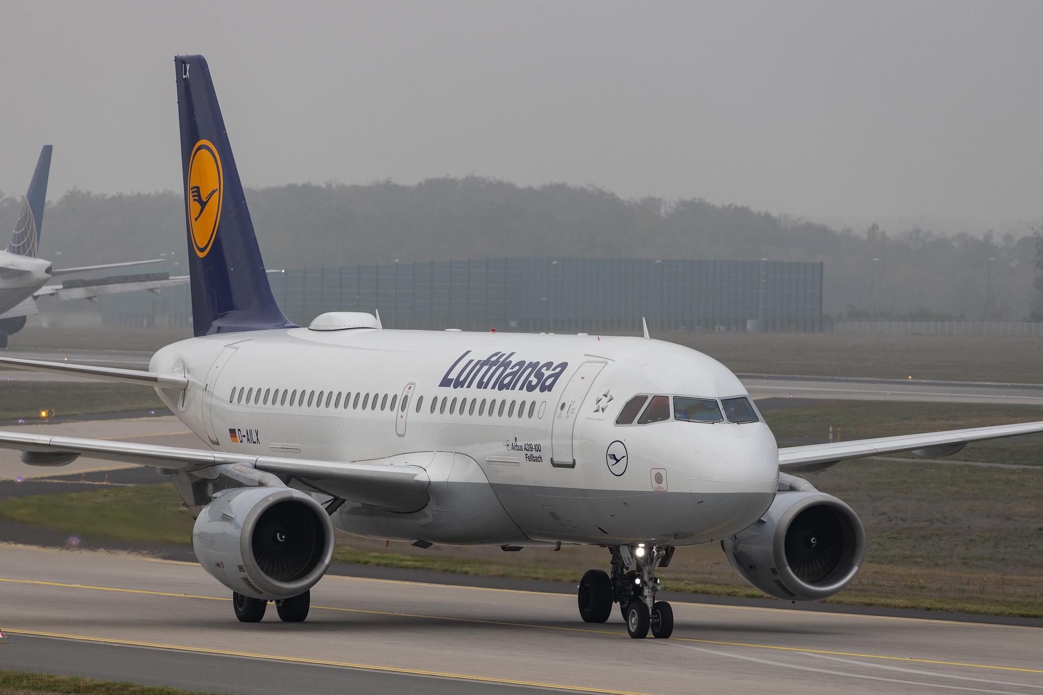 Frankfurt Airport: Lufthansa (LH / DLH) |  Airbus A319-114 A319 | D-AILX | MSN 0860
