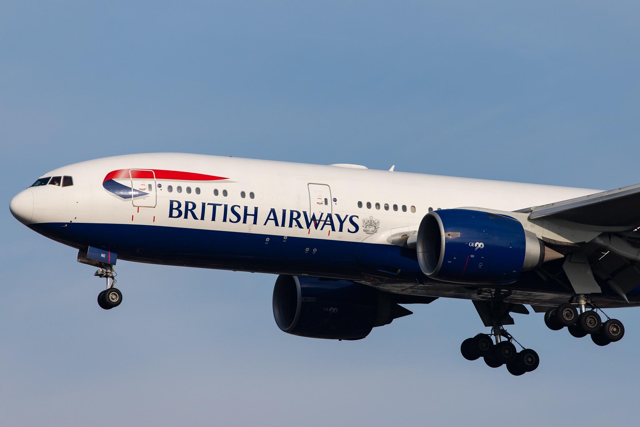 London Heathrow Airport: British Airways (BA / BAW) |  Boeing 777-236(ER) B772 | G-VIIC | MSN 27485