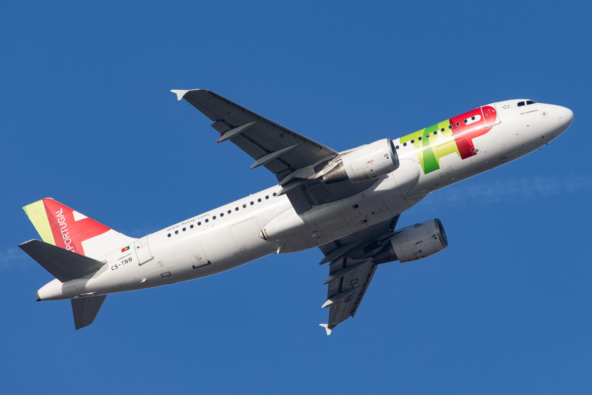 London Heathrow Airport: TAP Air Portugal (TP / TAP) |  Airbus A320-214 A320 | CS-TNW | MSN 2792