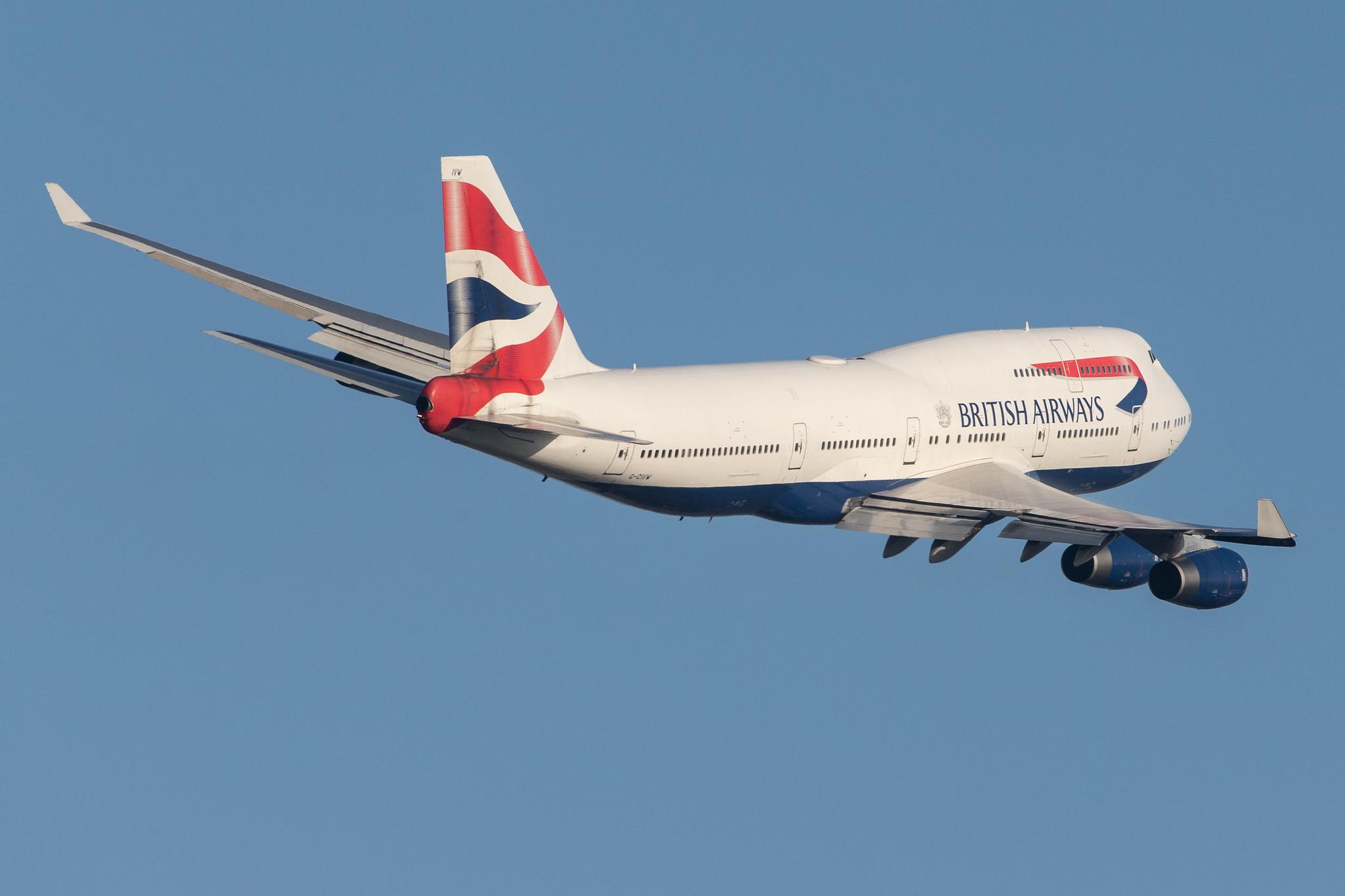 London Heathrow Airport: British Airways (BA / BAW) |  Boeing 747-436 B744 | G-CIVW | MSN 25822