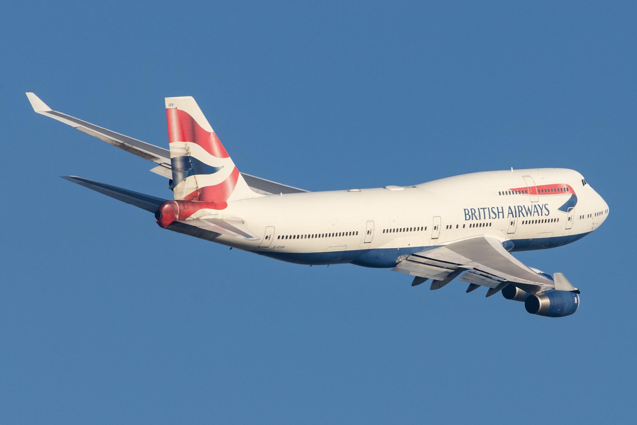 London Heathrow Airport: British Airways (BA / BAW) |  Boeing 747-436 B744 | G-CIVH | MSN 25809