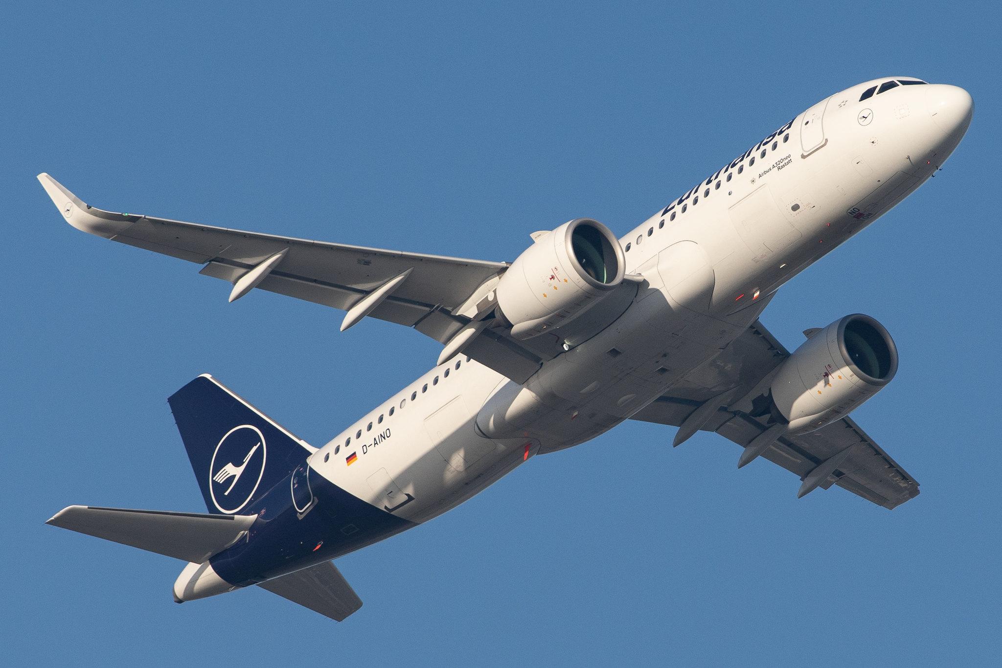 London Heathrow Airport: Lufthansa (LH / DLH) |  Airbus A320-271N A20N | D-AINO | MSN 8559