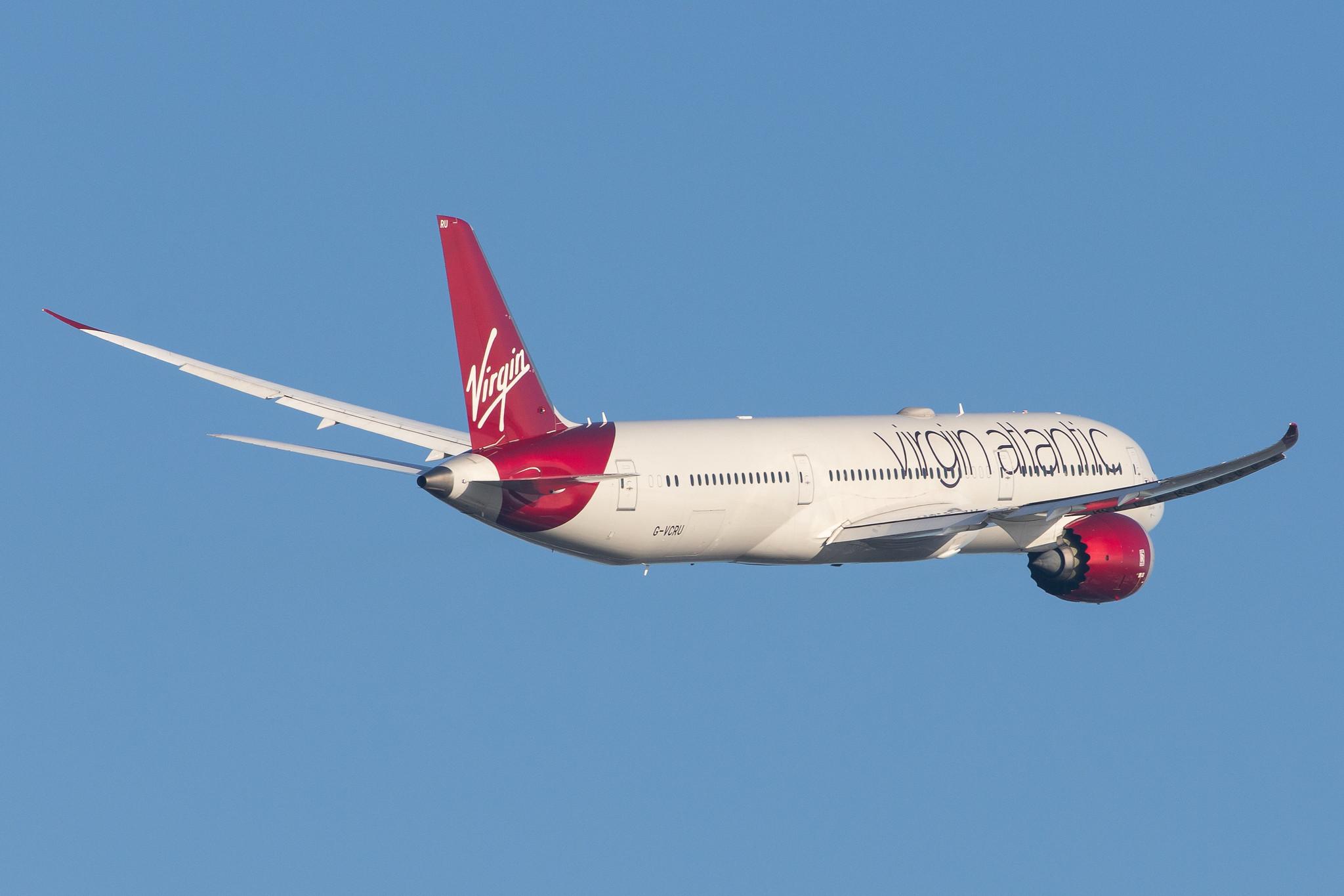 London Heathrow Airport: Virgin Atlantic (VS / VIR) |  Boeing 787-9 Dreamliner B789 | G-VCRU | MSN 37972