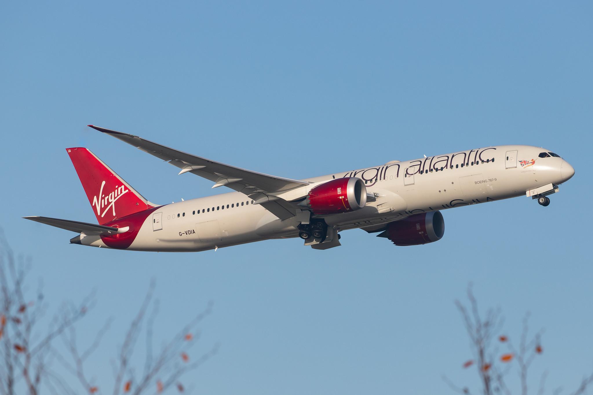 London Heathrow Airport: Virgin Atlantic (VS / VIR) |  Boeing 787-9 Dreamliner B789 | G-VDIA | MSN 37975