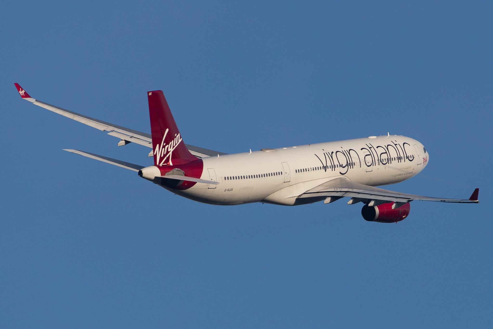 London Heathrow Airport: Virgin Atlantic (VS / VIR) |  Airbus A330-343 A333 | G-VLUV | MSN 1206