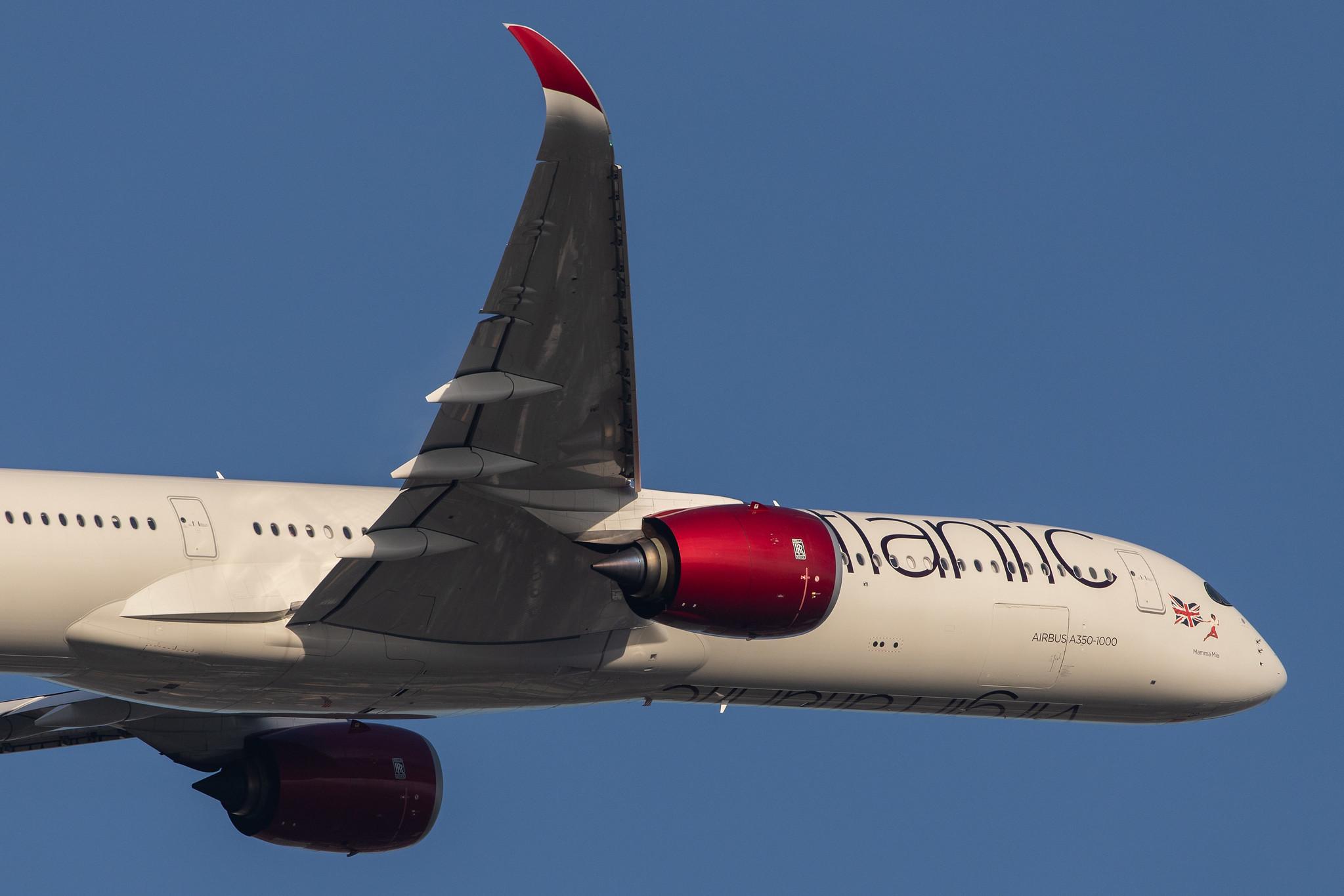 London Heathrow Airport: Virgin Atlantic (VS / VIR) |  Airbus A350-1041 A35K | G-VPOP | MSN 298