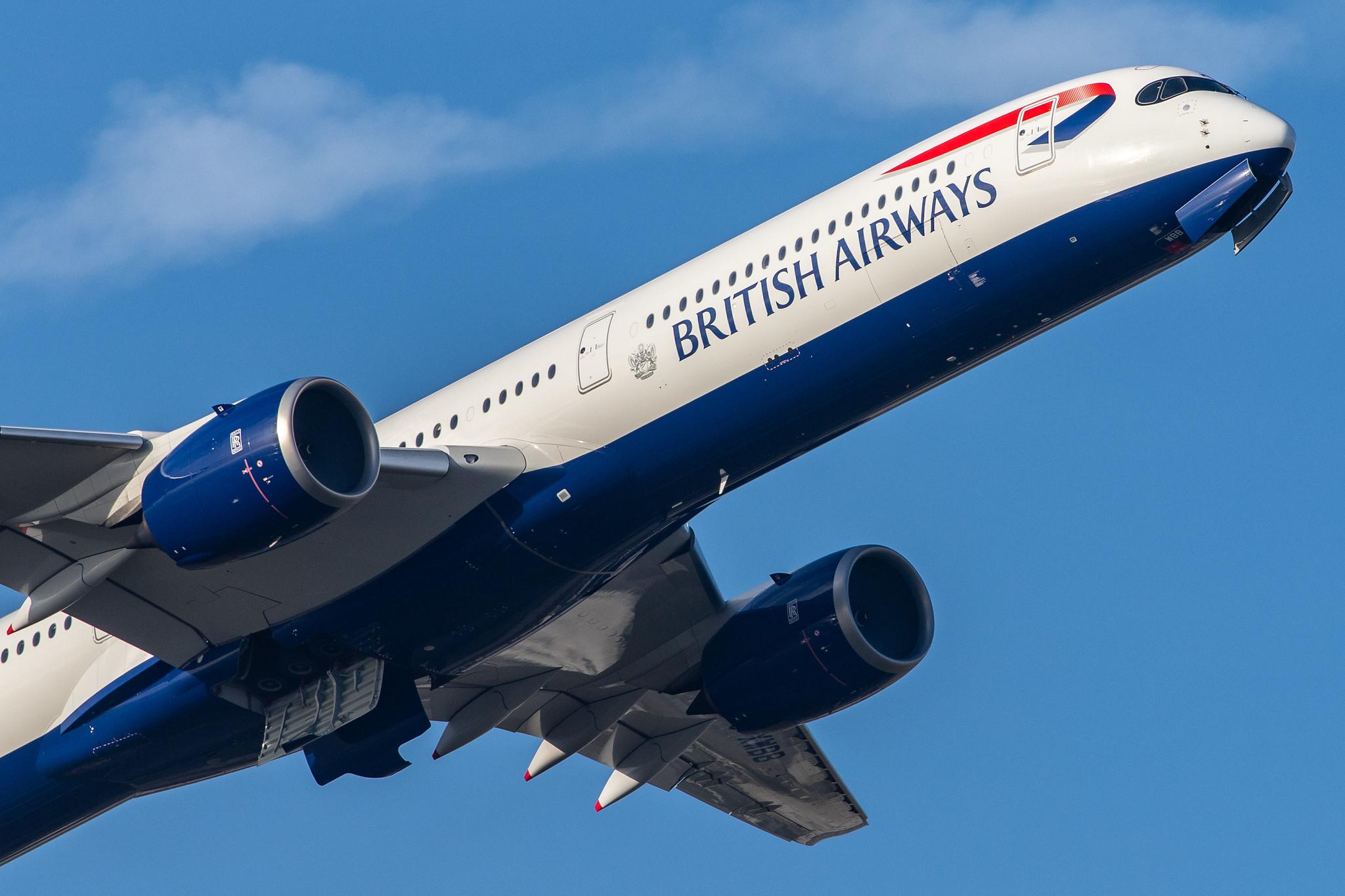 London Heathrow Airport: British Airways (BA / BAW) |  Airbus A350-1041 A35K | G-XWBB | MSN 340