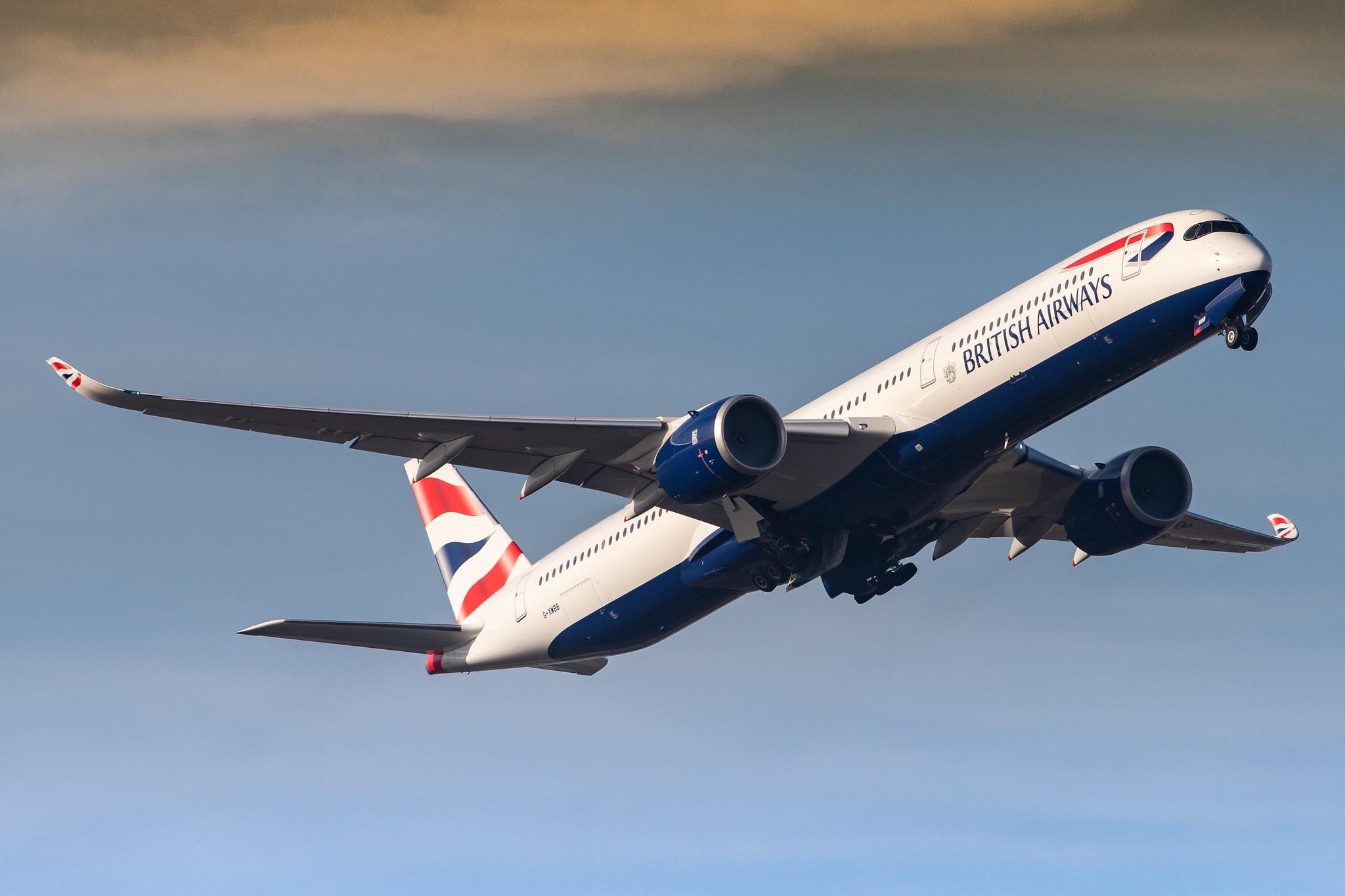 London Heathrow Airport: British Airways (BA / BAW) |  Airbus A350-1041 A35K | G-XWBB | MSN 340