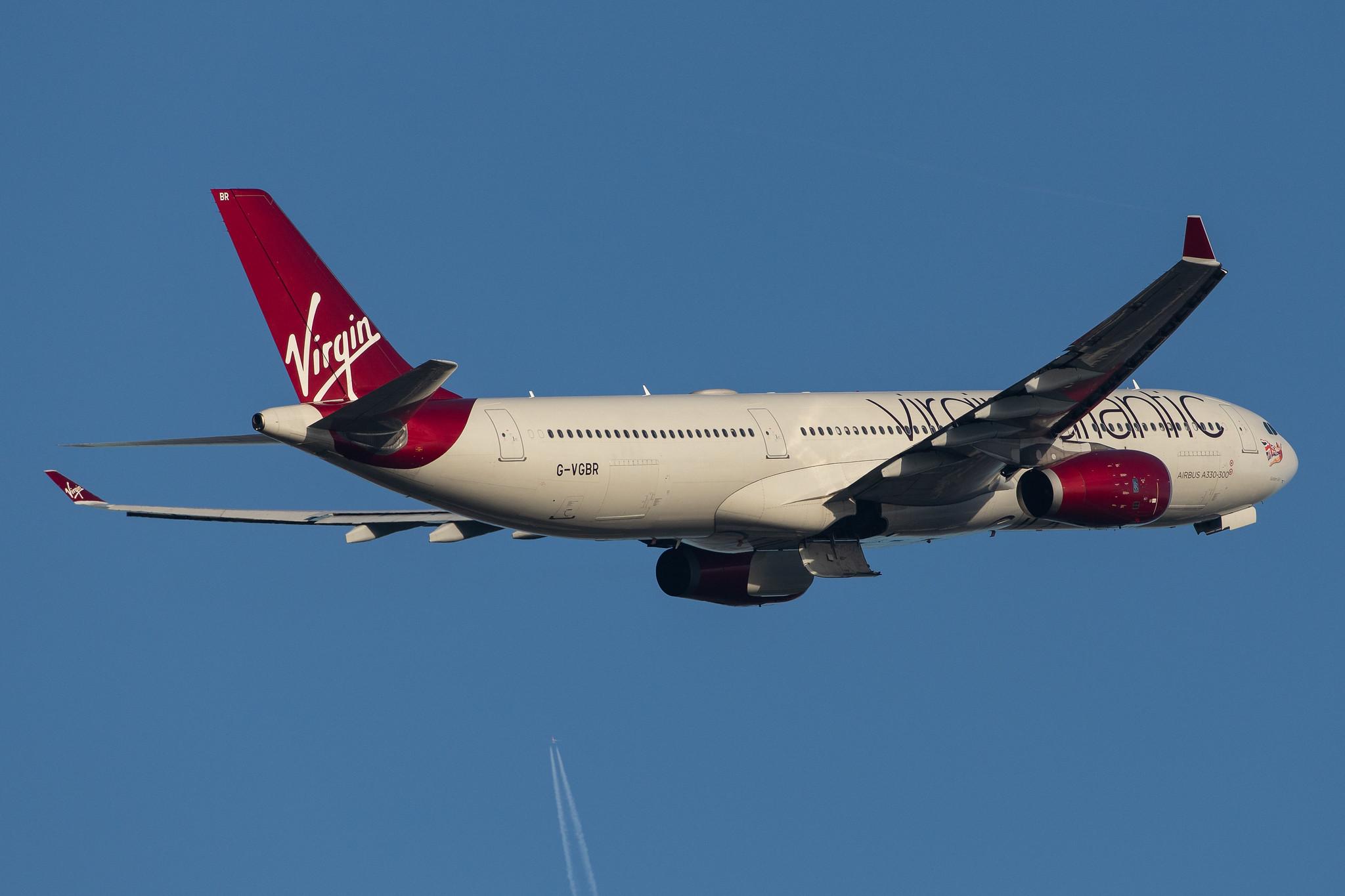 London Heathrow Airport: Virgin Atlantic (VS / VIR) |  Airbus A330-343 A333 | G-VGBR | MSN 1329