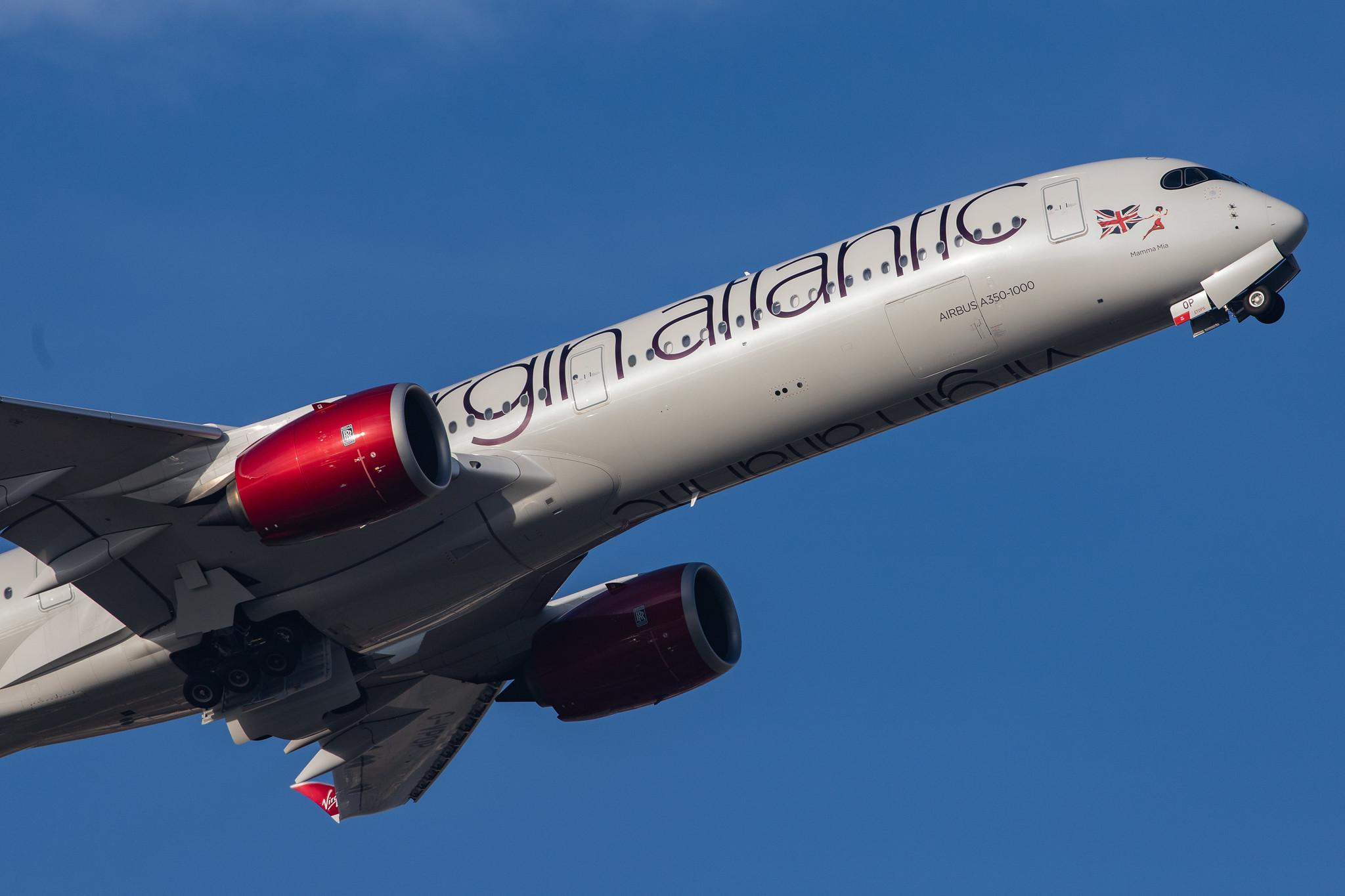 London Heathrow Airport: Virgin Atlantic (VS / VIR) |  Airbus A350-1041 A35K | G-VPOP | MSN 298