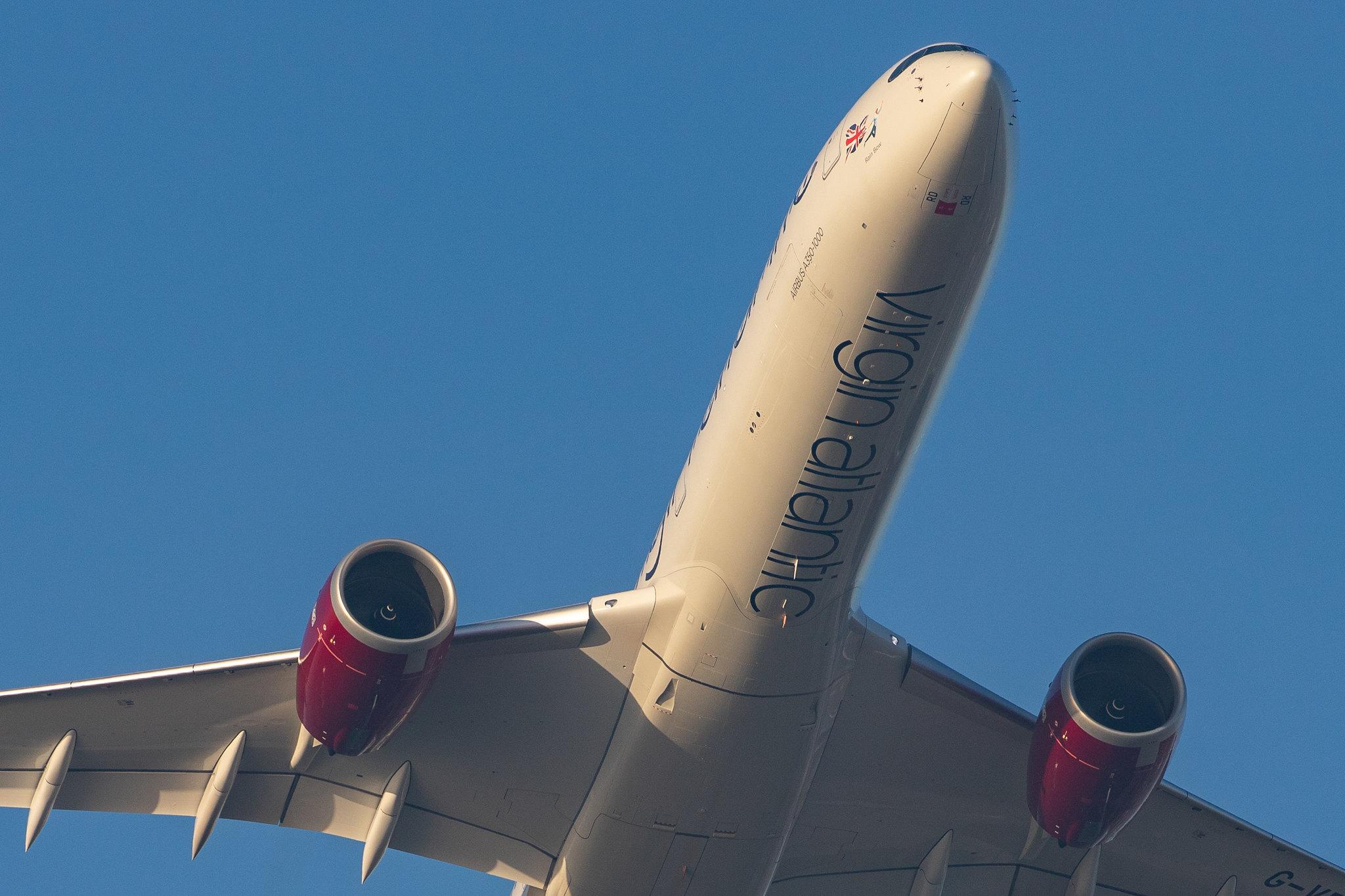 London Heathrow Airport: Virgin Atlantic (VS / VIR) |  Airbus A350-1041 A35K | G-VPRD | MSN 319