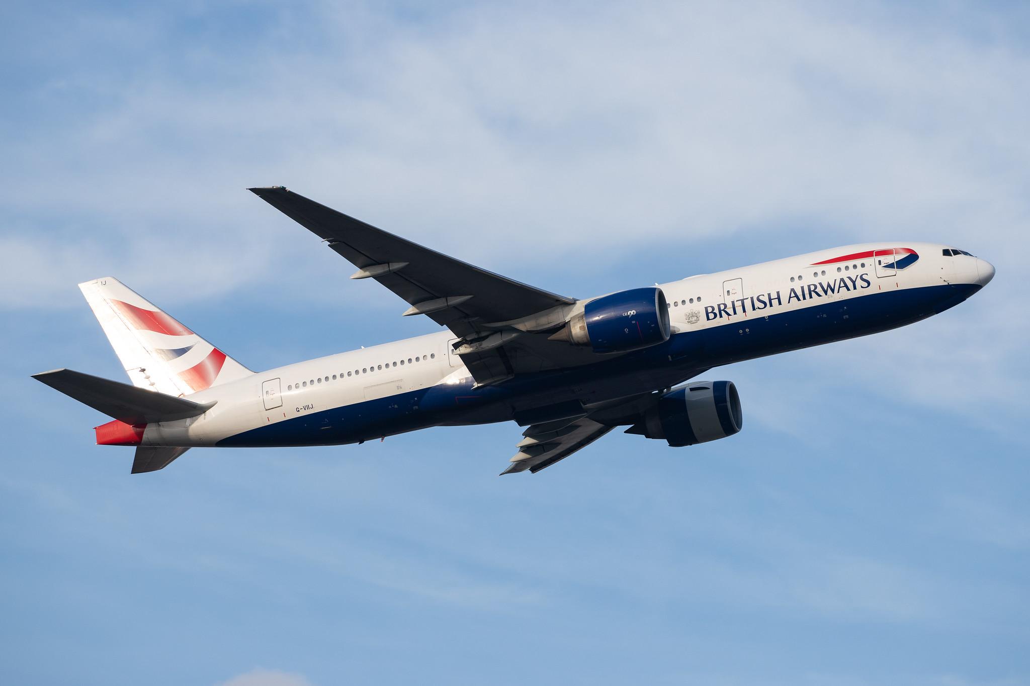 London Heathrow Airport: British Airways (BA / BAW) |  Boeing 777-236(ER) B772 | G-VIIJ | MSN 27492