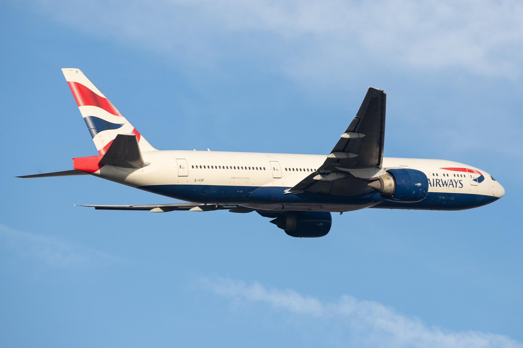 London Heathrow Airport: British Airways (BA / BAW) |  Boeing 777-236(ER) B772 | G-VIIF | MSN 27488