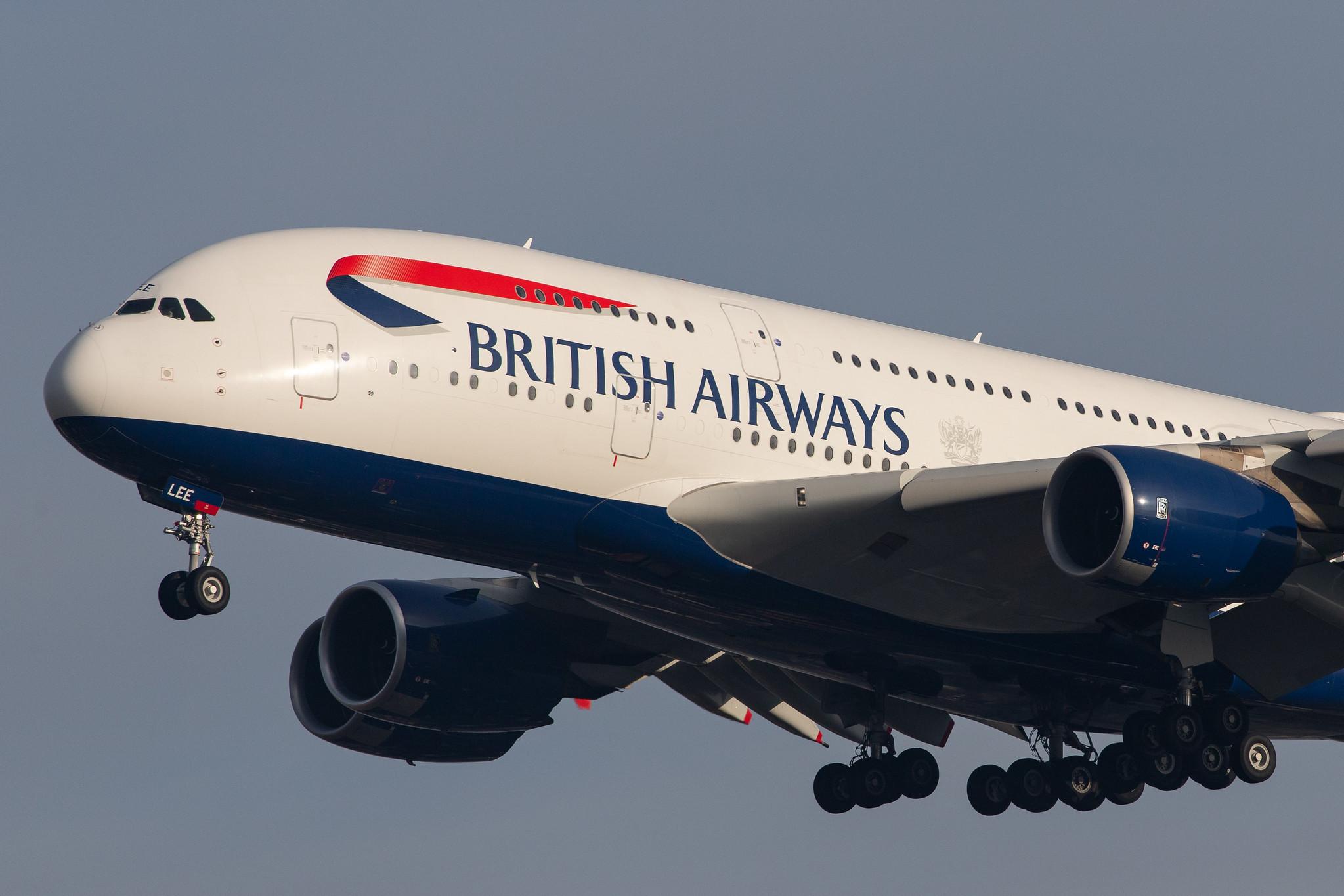London Heathrow Airport: British Airways (BA / BAW) |  Airbus A380-841 A388 | G-XLEE | MSN 148