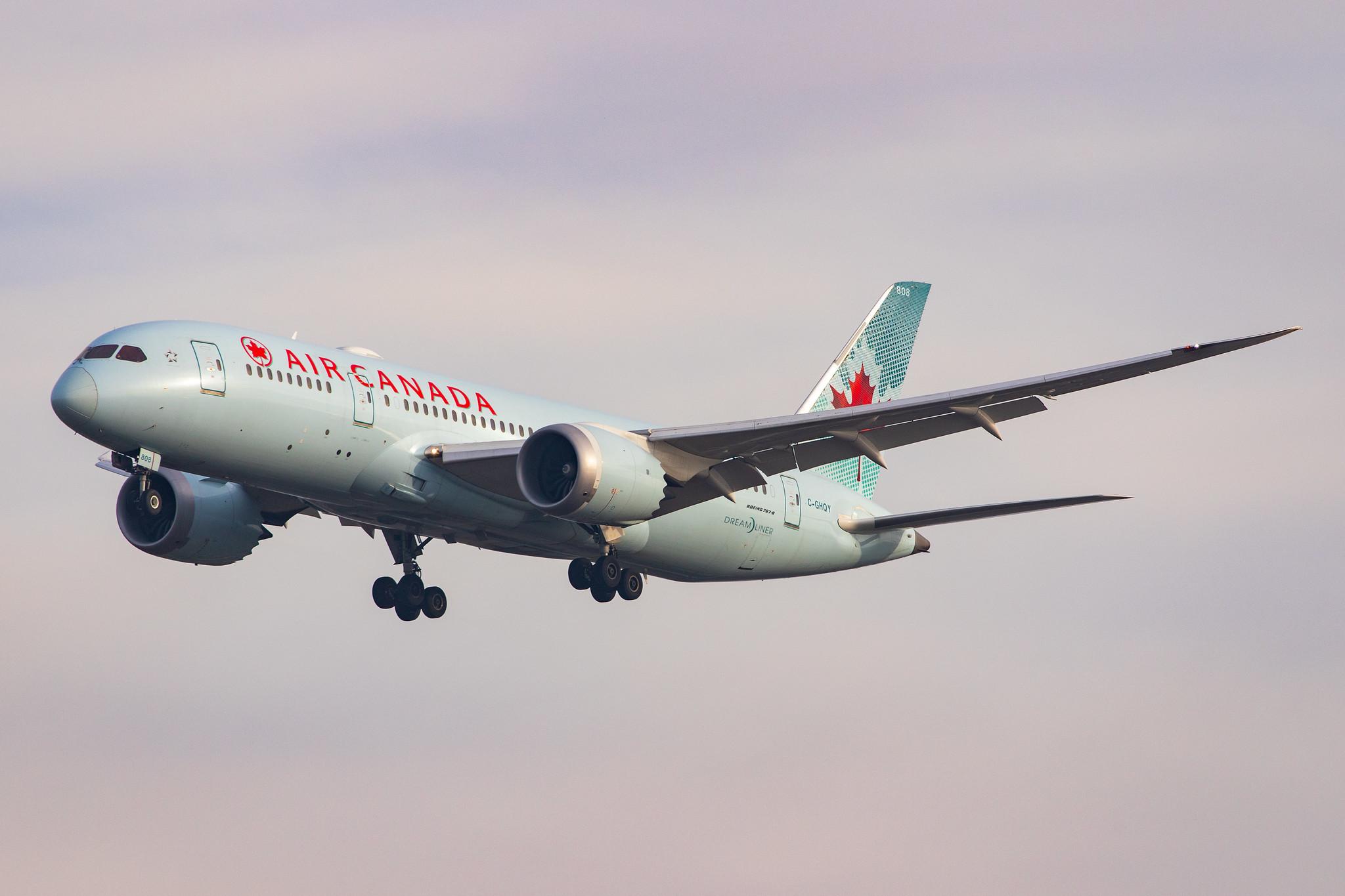 London Heathrow Airport: Air Canada (AC / ACA) |  Boeing 787-8 Dreamliner B788 | C-GHQY | MSN 35264