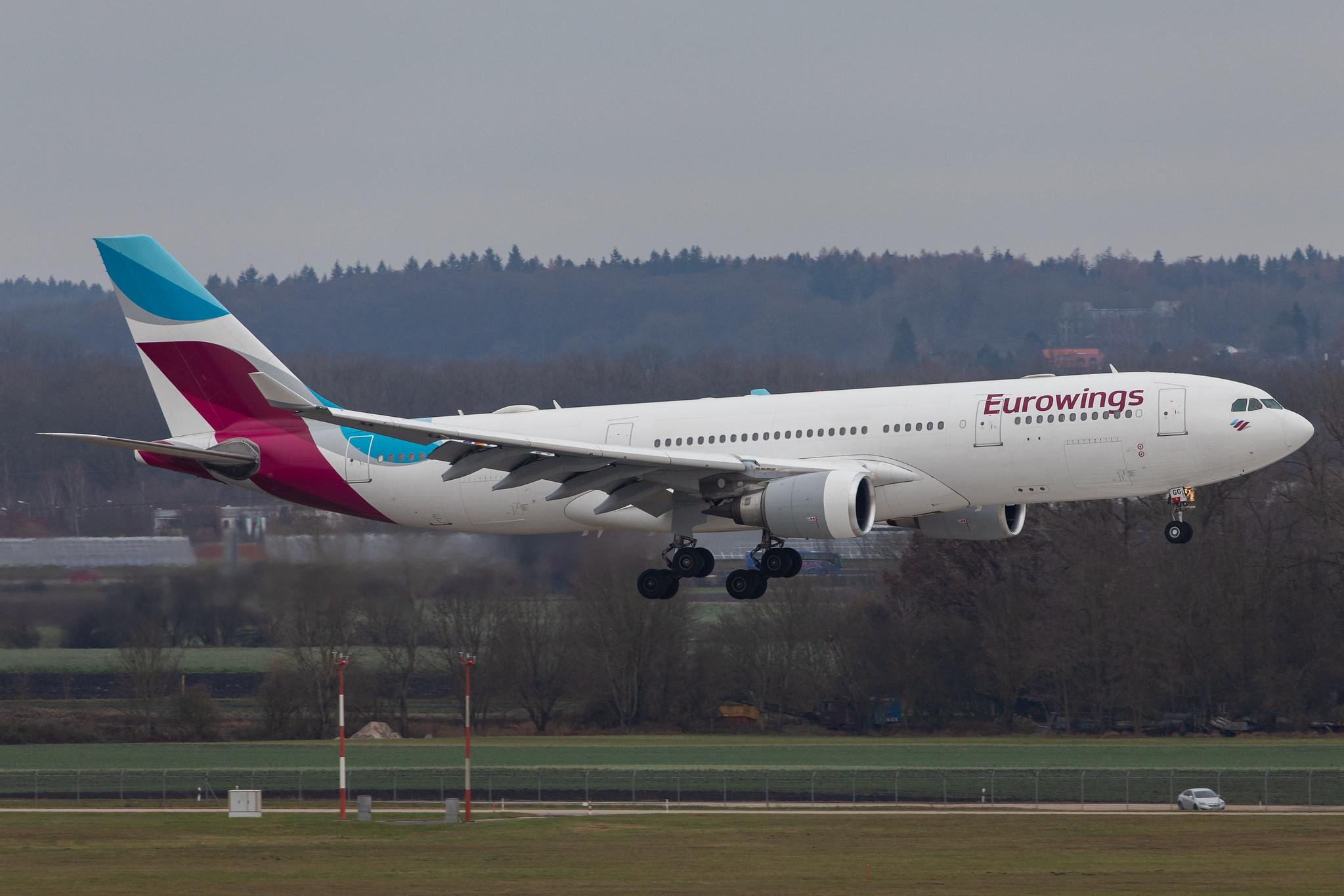 Munich Airport: Eurowings (EW / EWG) | Operator: SunExpress Deutschland |  Airbus A330-203 A332 | D-AXGG | MSN 0504