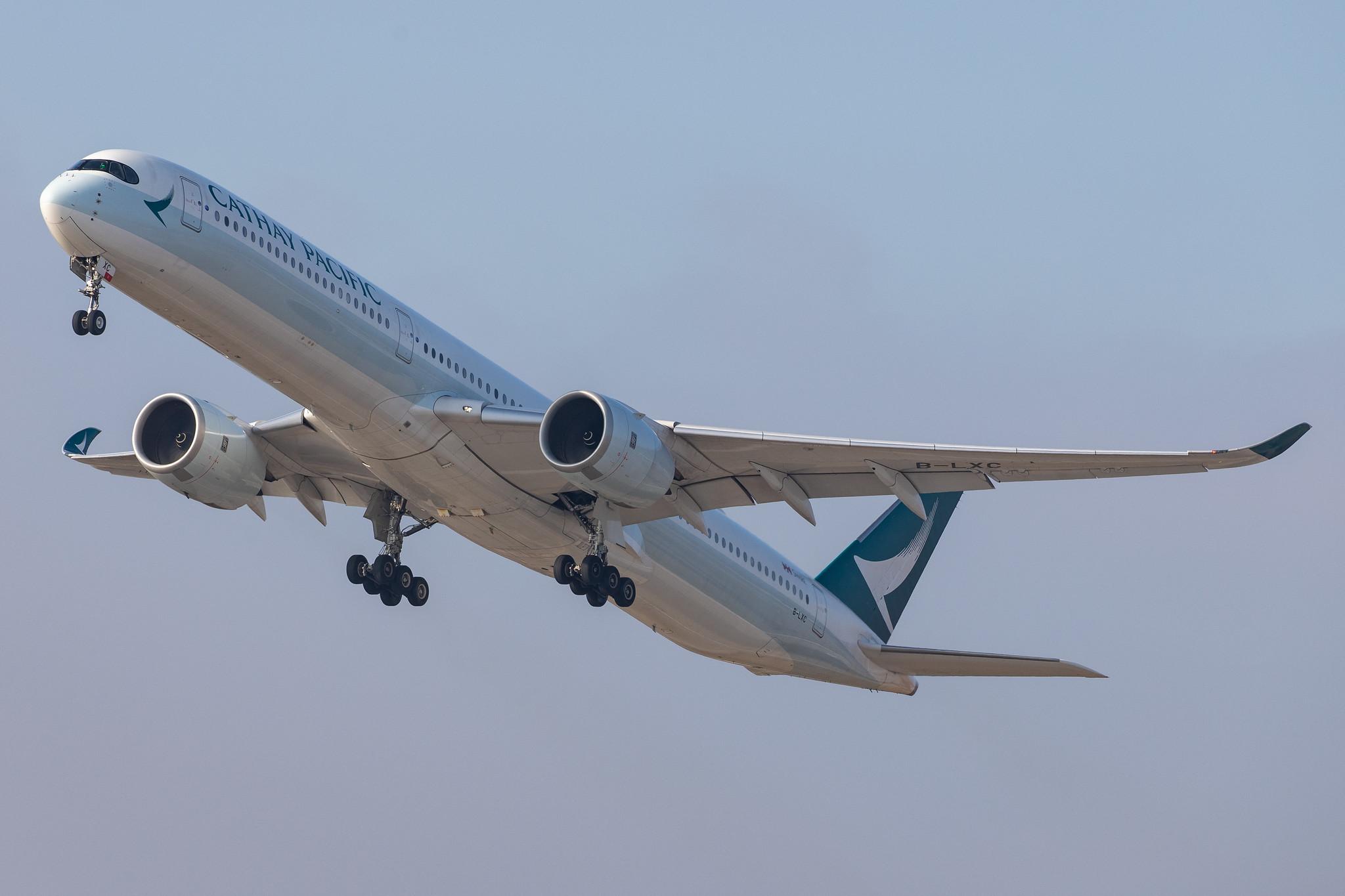 Flughafen Zürich: Cathay Pacific (CX / CPA) |  Airbus A350-1041 A35K | B-LXC | MSN 188