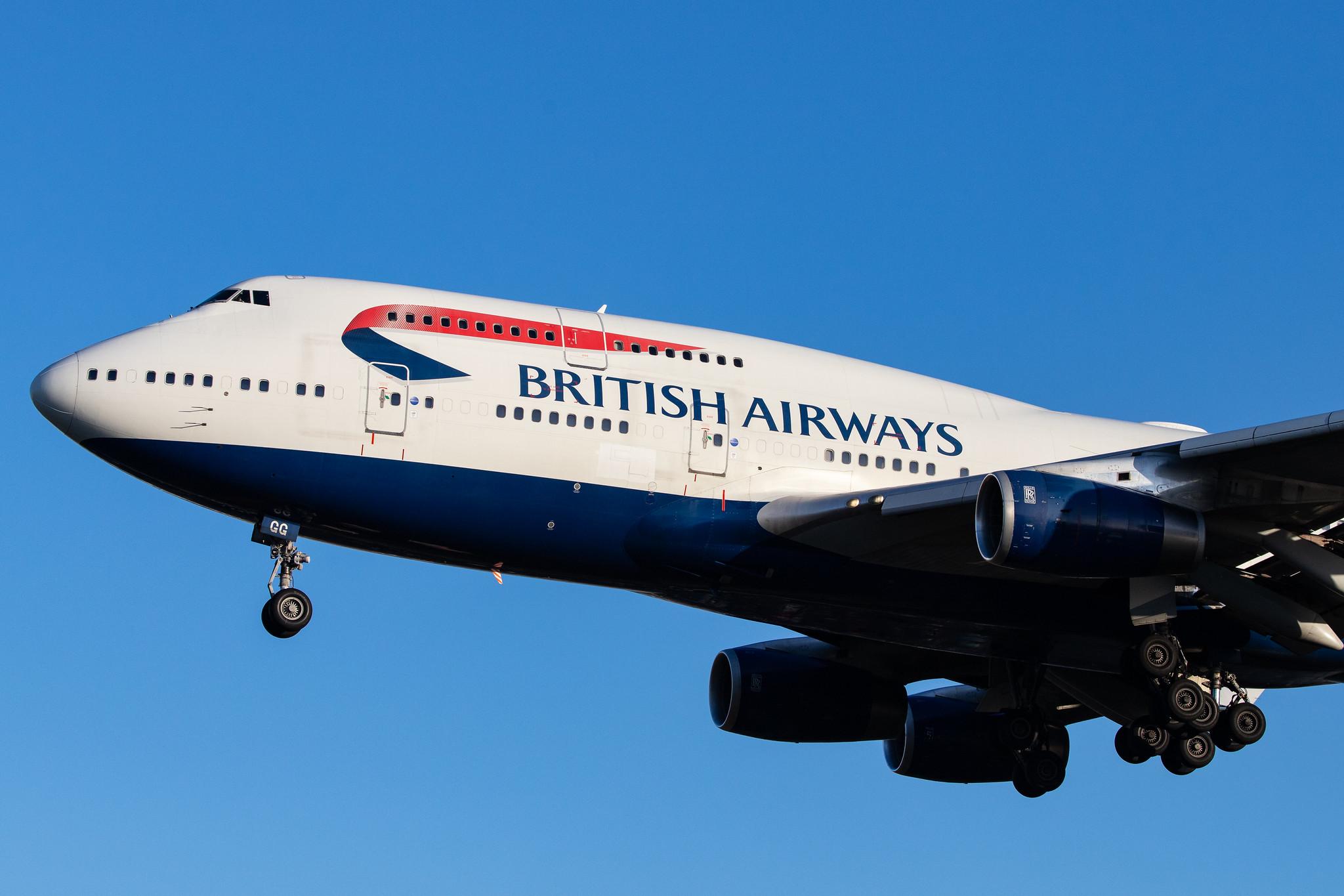 London Heathrow Airport: British Airways (BA / BAW) |  Boeing 747-436 B744 | G-BYGG | MSN 28859