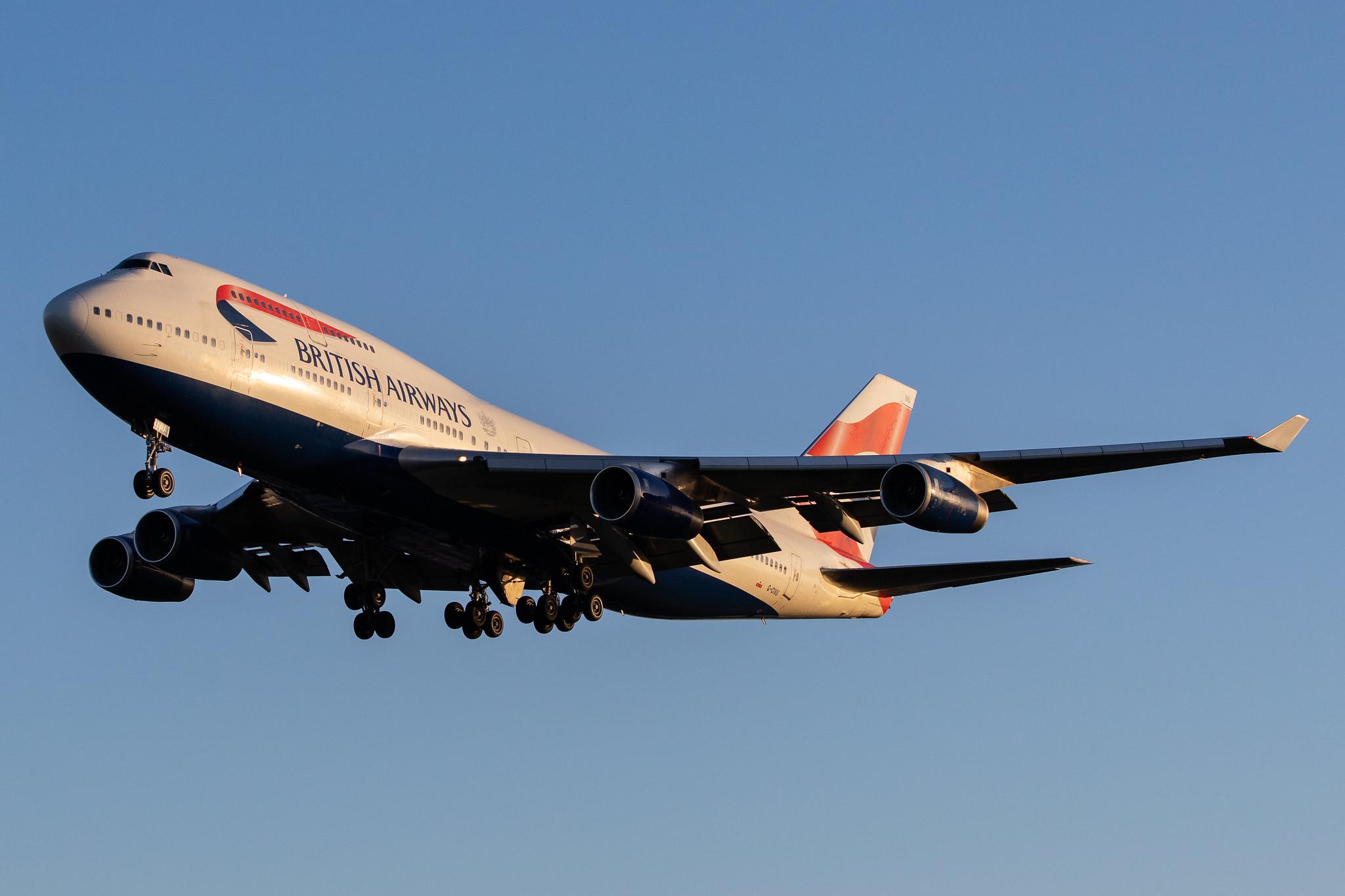 London Heathrow Airport: British Airways (BA / BAW) |  Boeing 747-436 B744 | G-CIVU | MSN 25810