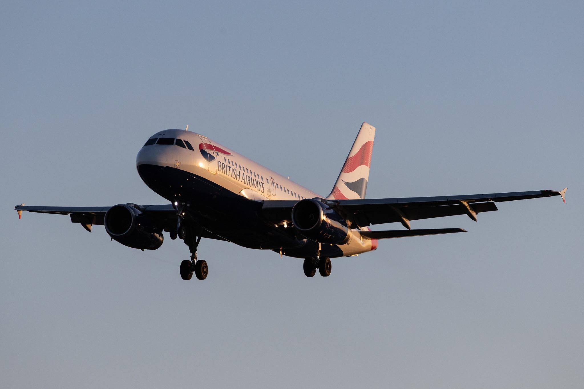 London Heathrow Airport: British Airways (BA / BAW) |  Airbus A319-131 A319 | G-EUPP | MSN 1295