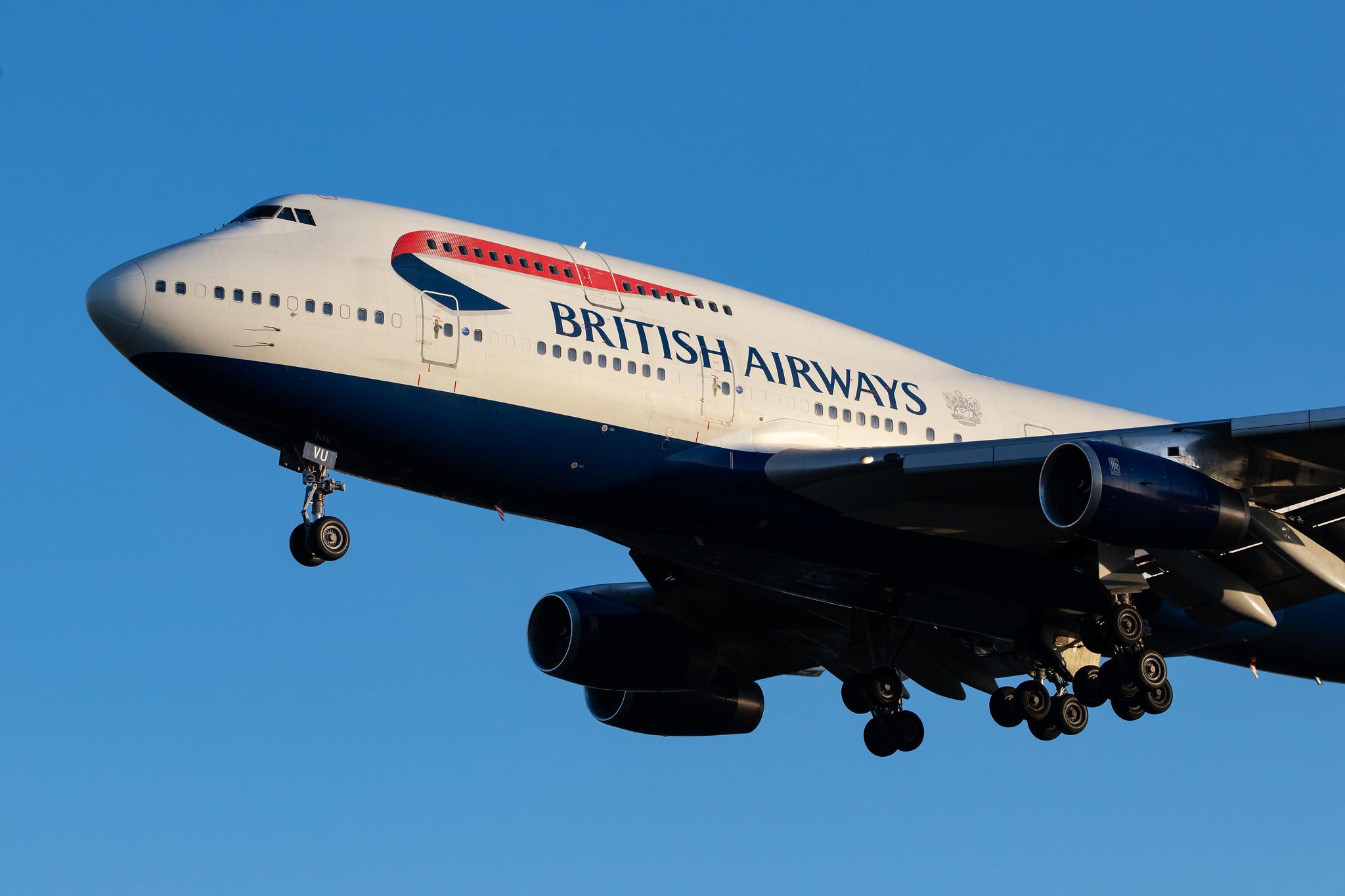 London Heathrow Airport: British Airways (BA / BAW) |  Boeing 747-436 B744 | G-CIVU | MSN 25810