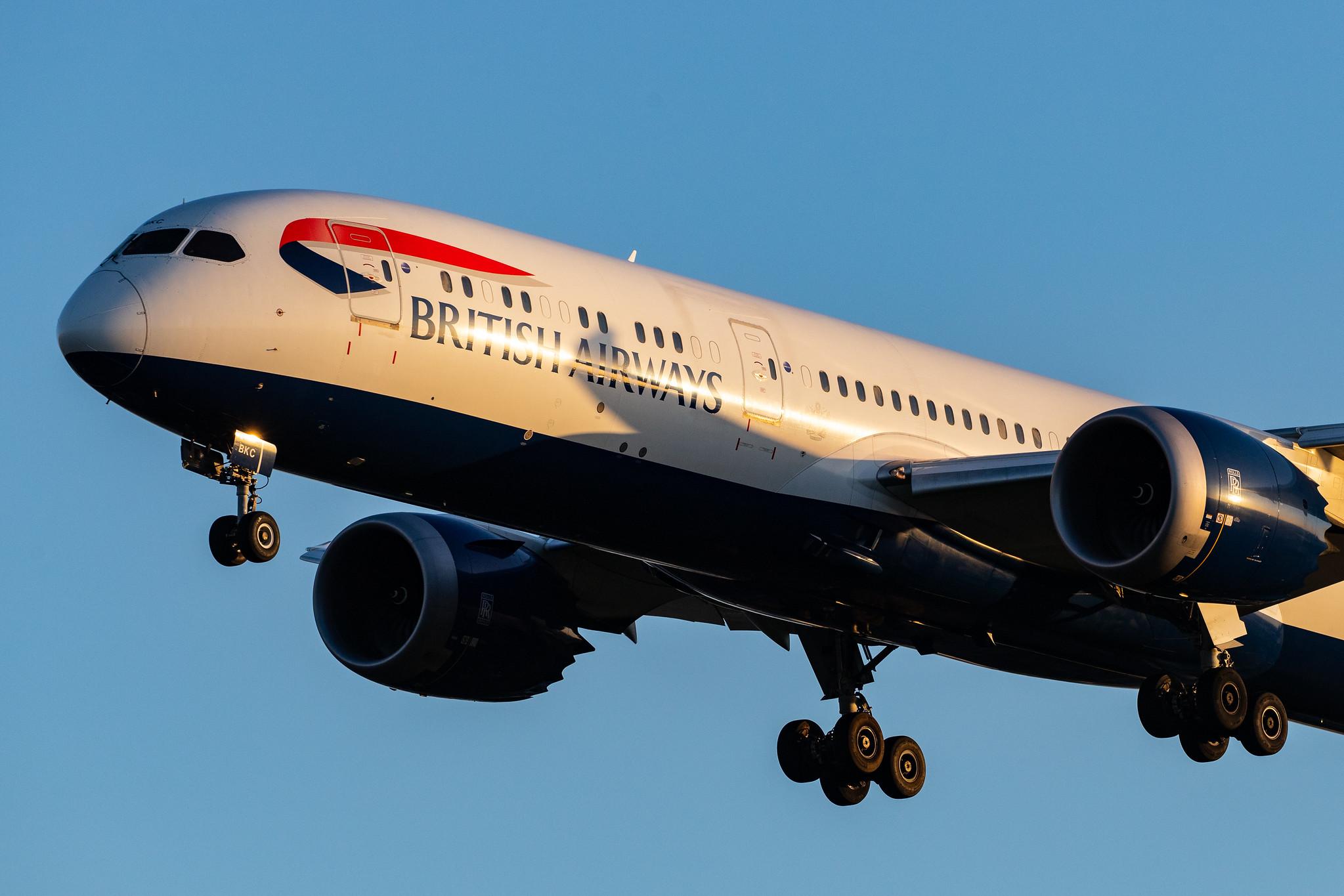 London Heathrow Airport: British Airways (BA / BAW) |  Boeing 787-9 Dreamliner B789 | G-ZBKC | MSN 38621