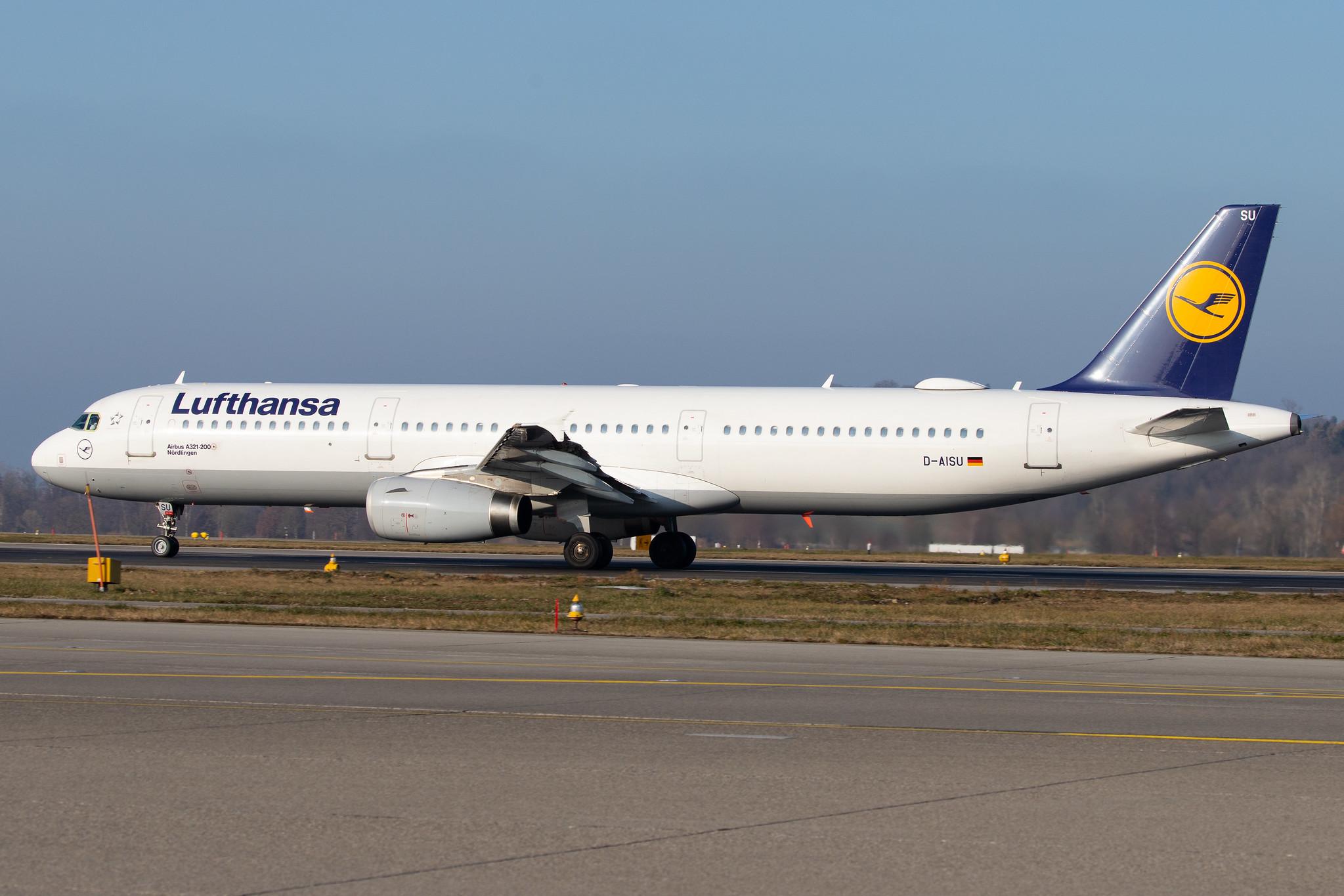 Flughafen Zürich: Lufthansa (LH / DLH) |  Airbus A321-231 A321 | D-AISU | MSN 4016