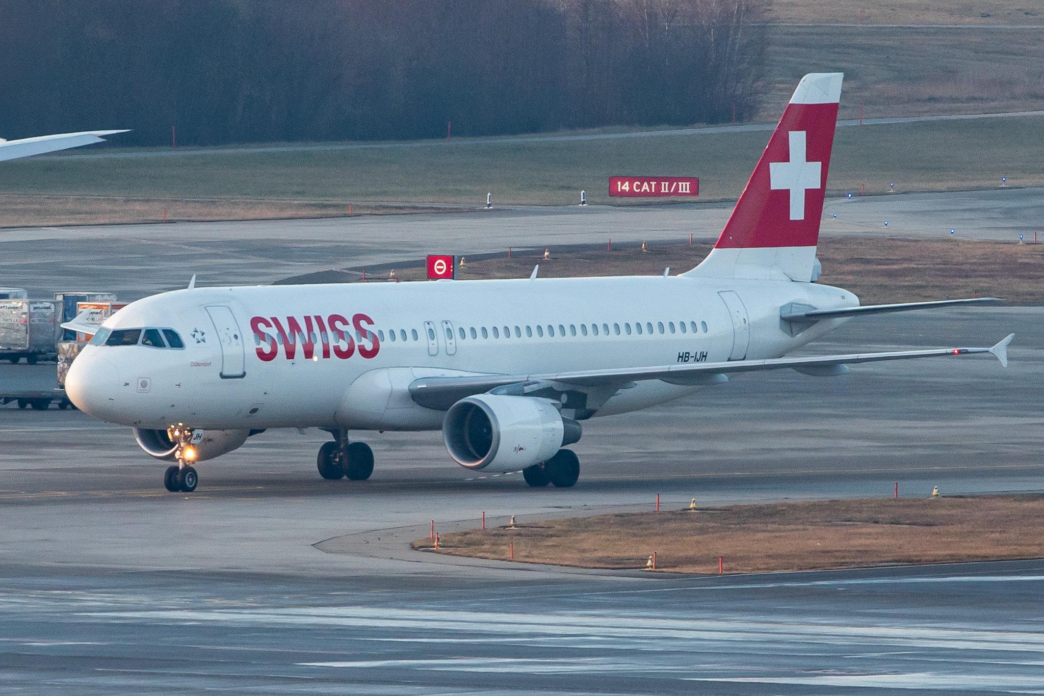 Flughafen Zürich: Swiss (LX / SWR) |  Airbus A320-214 A320 | HB-IJH | MSN 0574