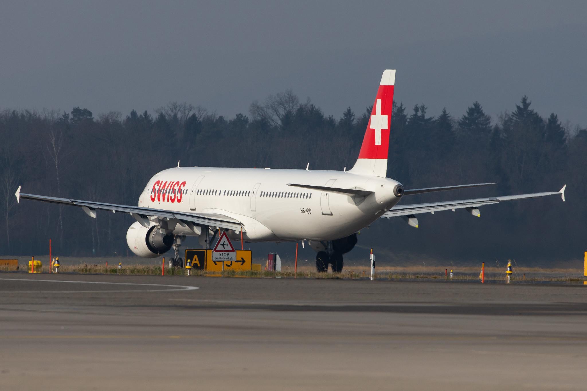 Flughafen Zürich: Swiss (LX / SWR) |  Airbus A321-111 A321 | HB-IOD | MSN 0522