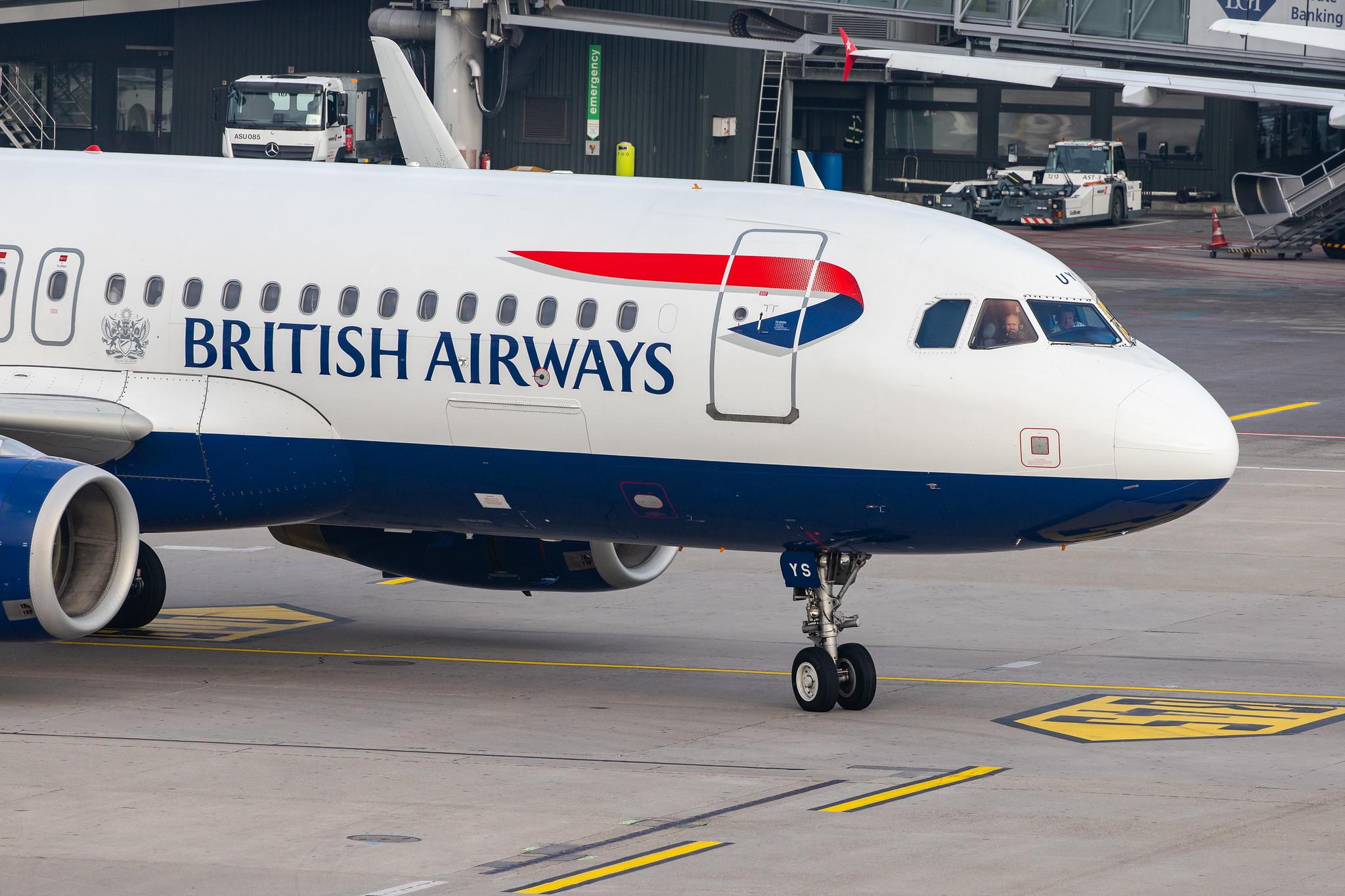 Flughafen Zürich: British Airways (BA / BAW) |  Airbus A320-232 A320 | G-EUYS | MSN 5948