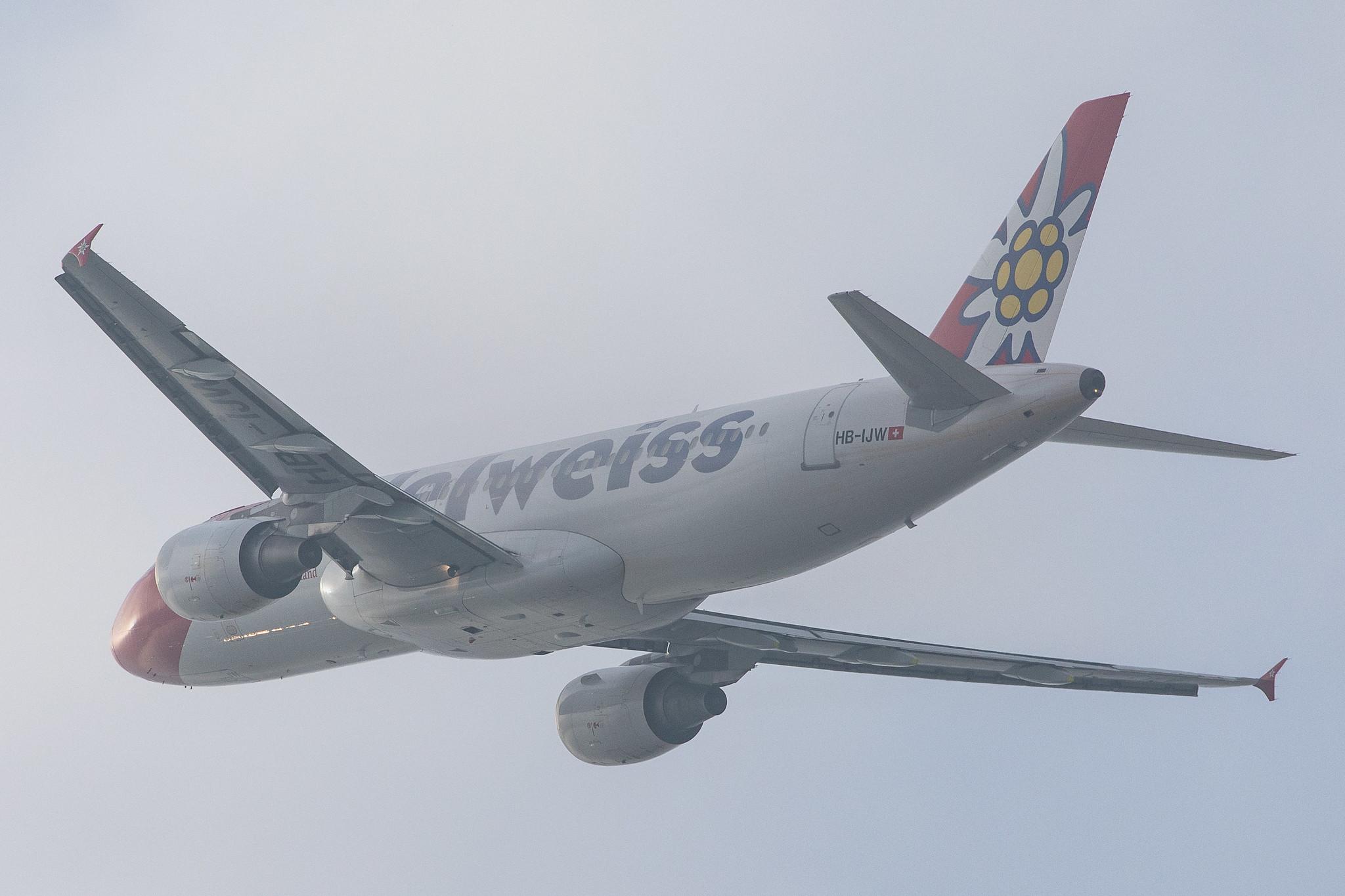 Flughafen Zürich: Edelweiss Air (WK / EDW) |  Airbus A320-214 A320 | HB-IJW | MSN 2134