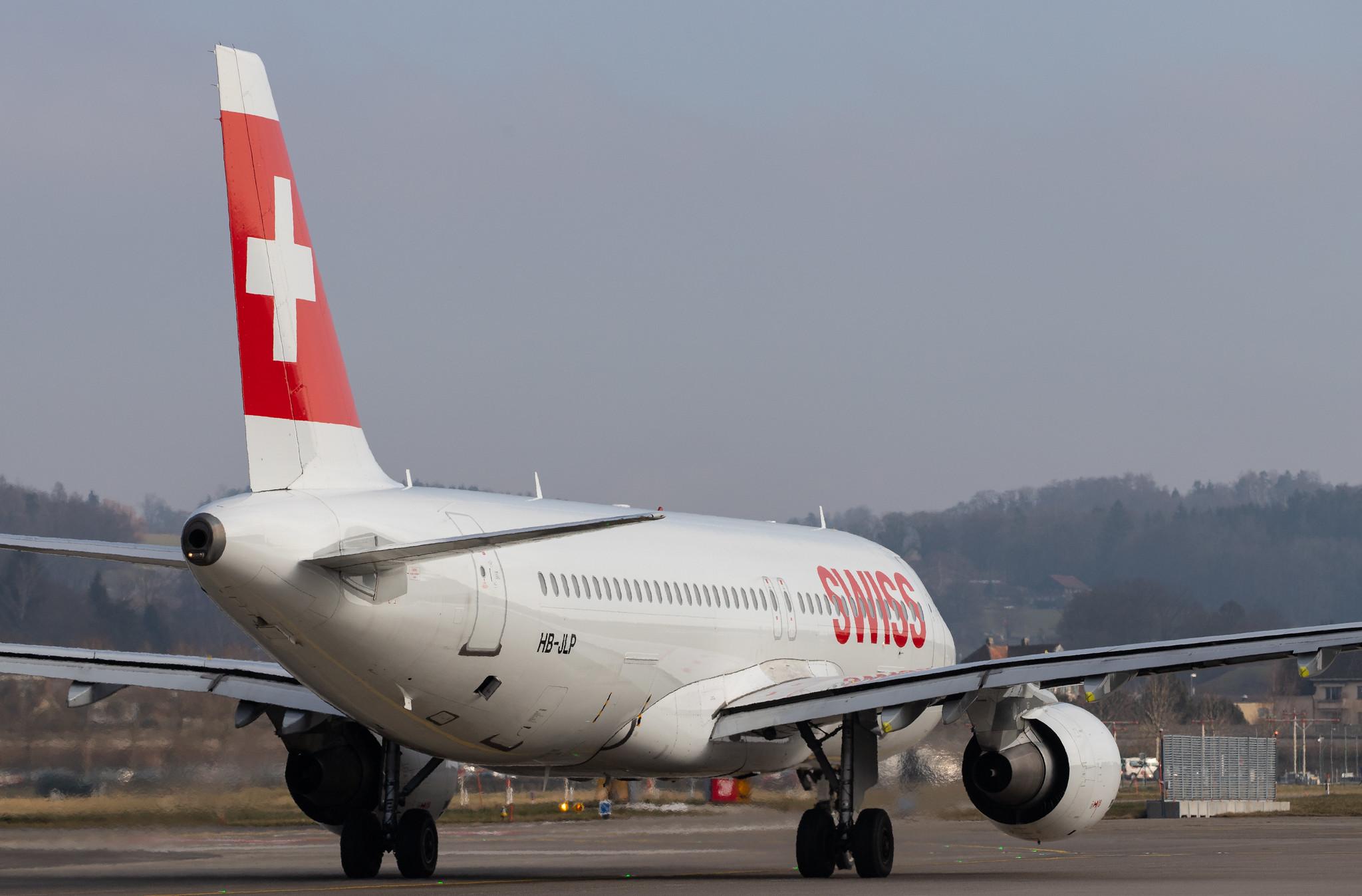 Flughafen Zürich: Swiss (LX / SWR) |  Airbus A320-214 A320 | HB-JLP | MSN 4618